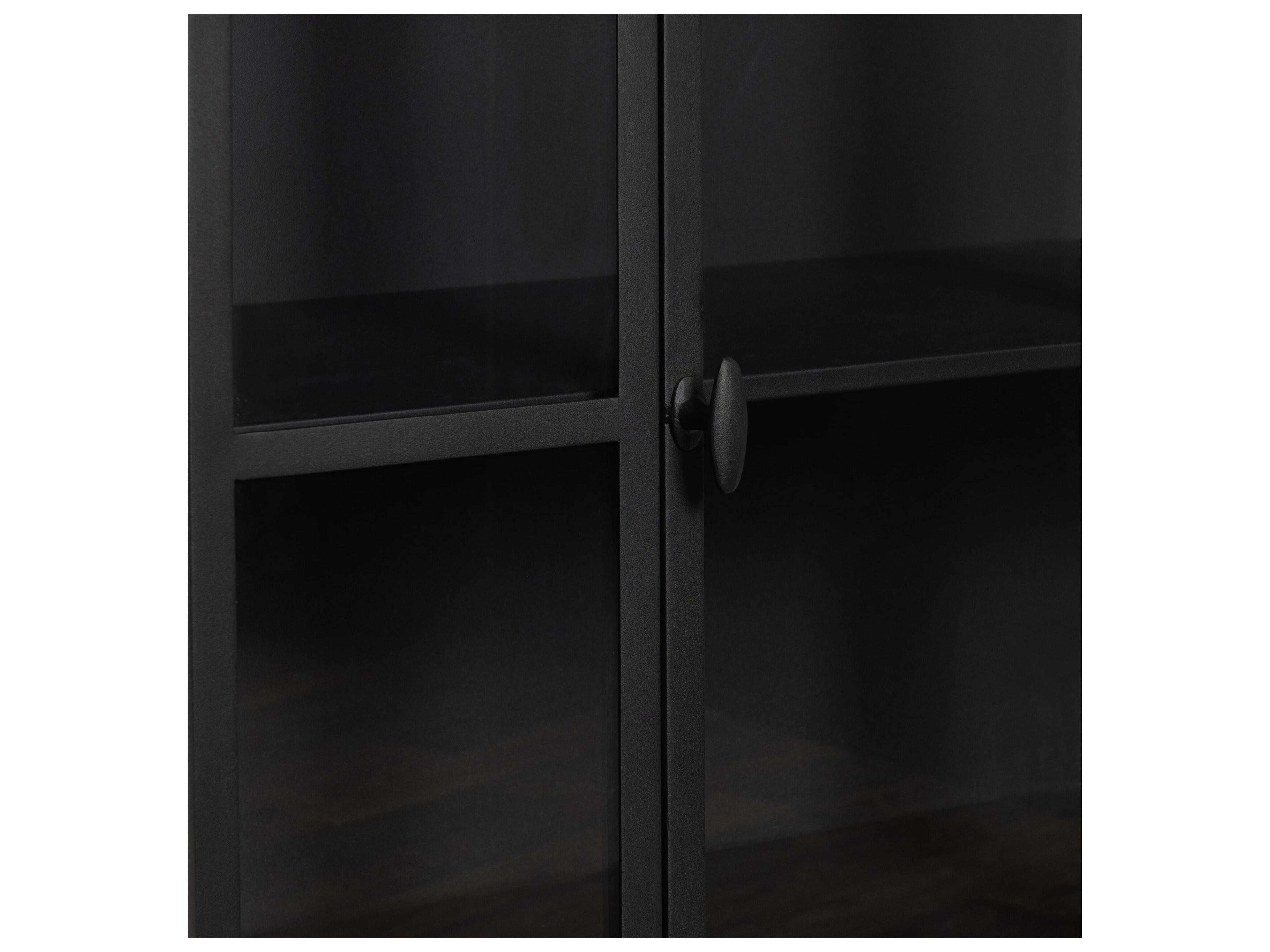 Classic Home Lillo Black Display Cabinet