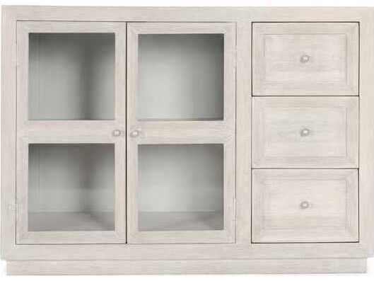 Classic Home Isha White Mango Wood Accent Chest