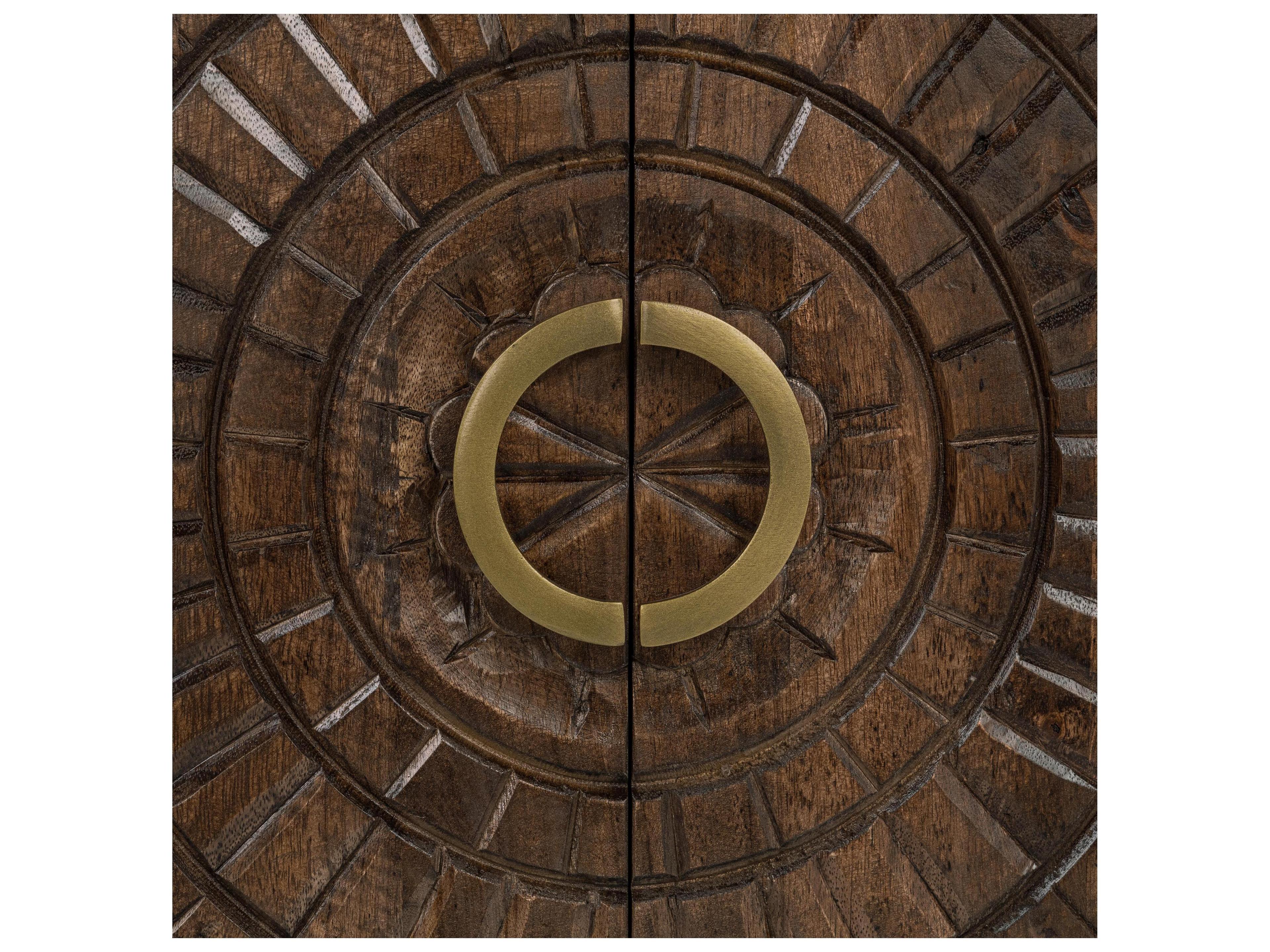 Classic Home Vivienne 65" Mango Wood Brown Sideboard