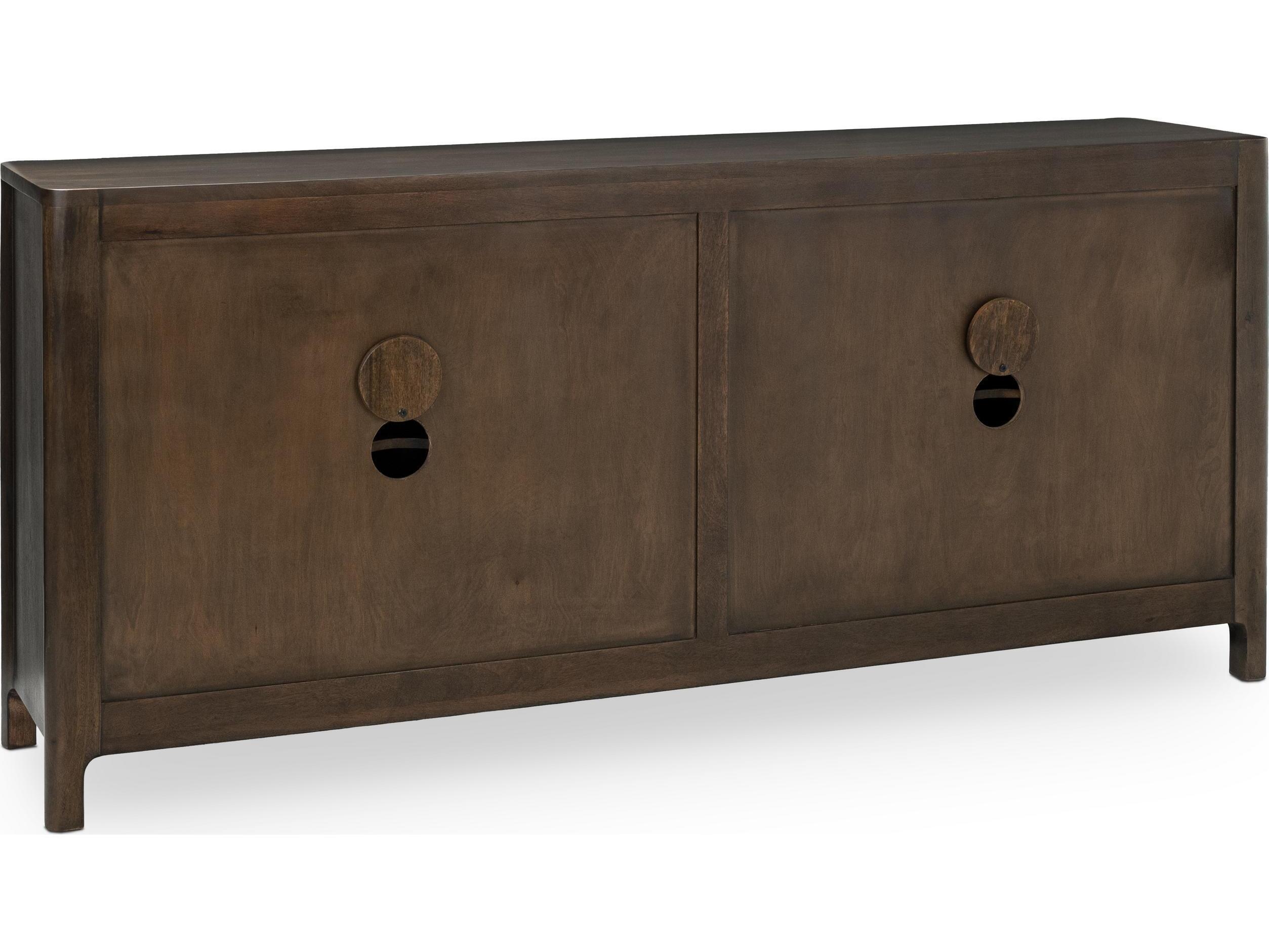 Classic Home Colson 80" Mango Wood Coffee Brown Sideboard