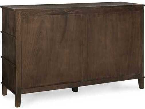 Classic Home Westlake 6-Drawers Brown Mango Wood Double Dresser