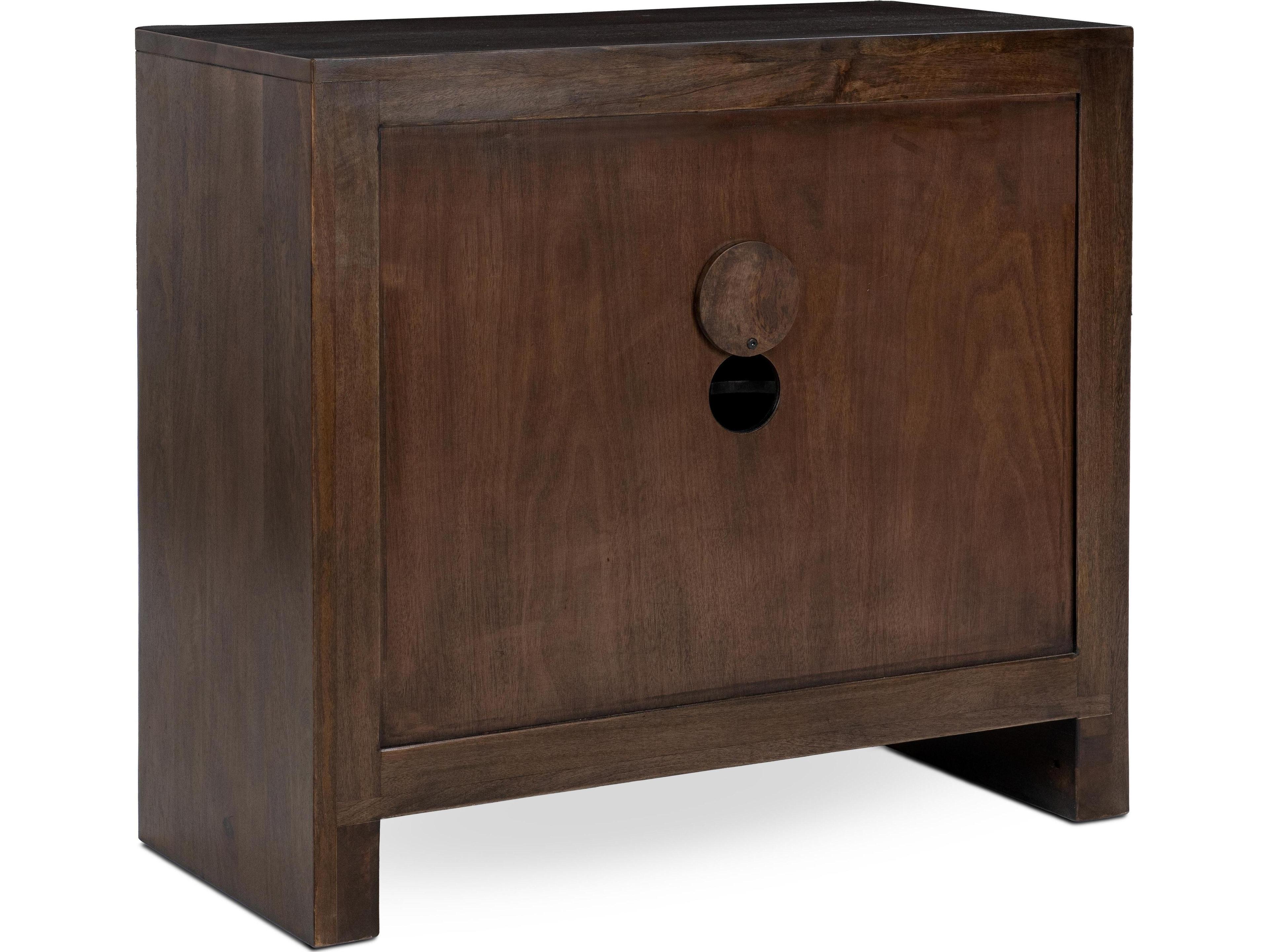 Classic Home Ledro Dark Brown Mango Wood Accent Chest