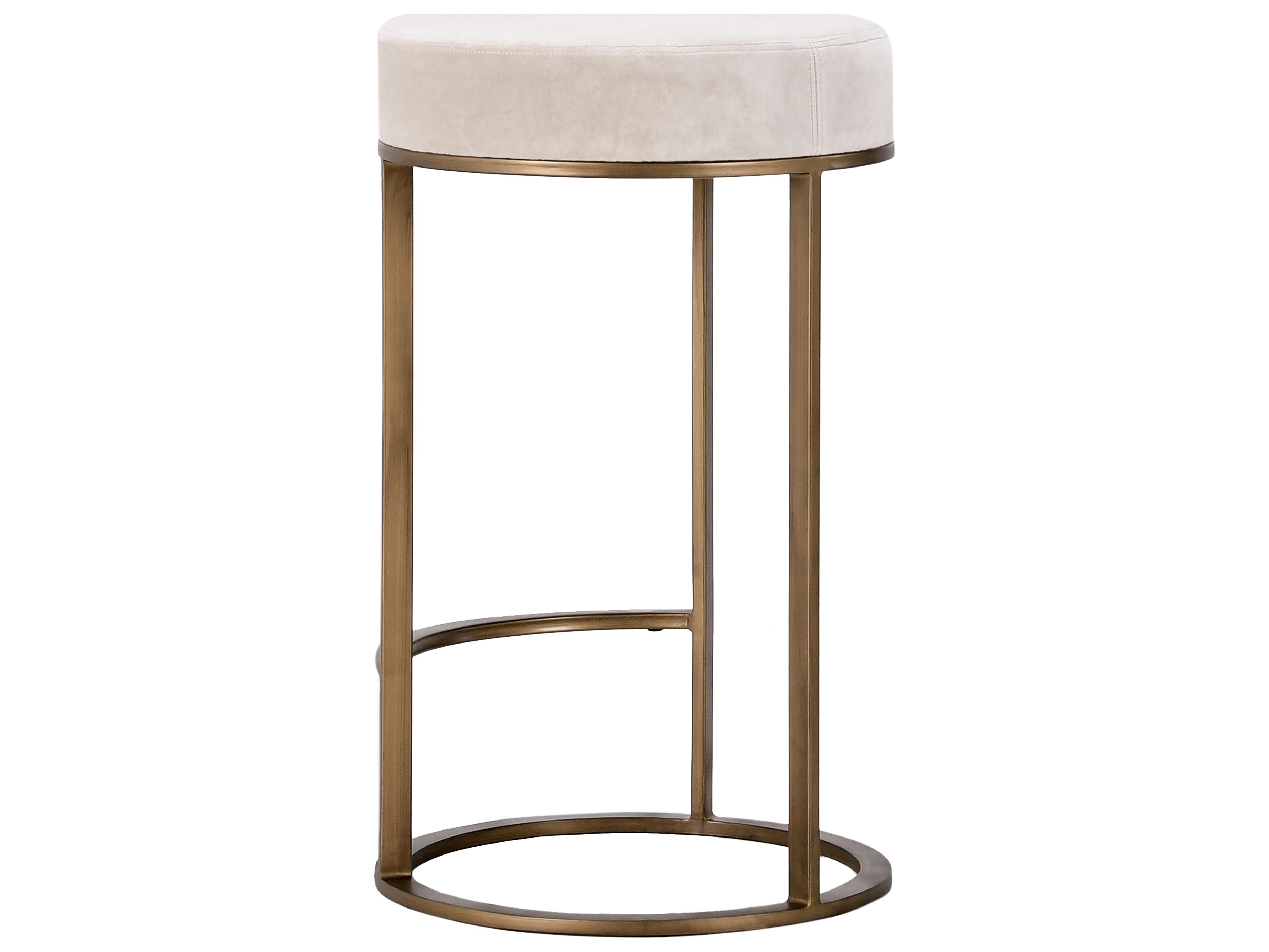 Classic Home Quinn Upholstered Counter Stool