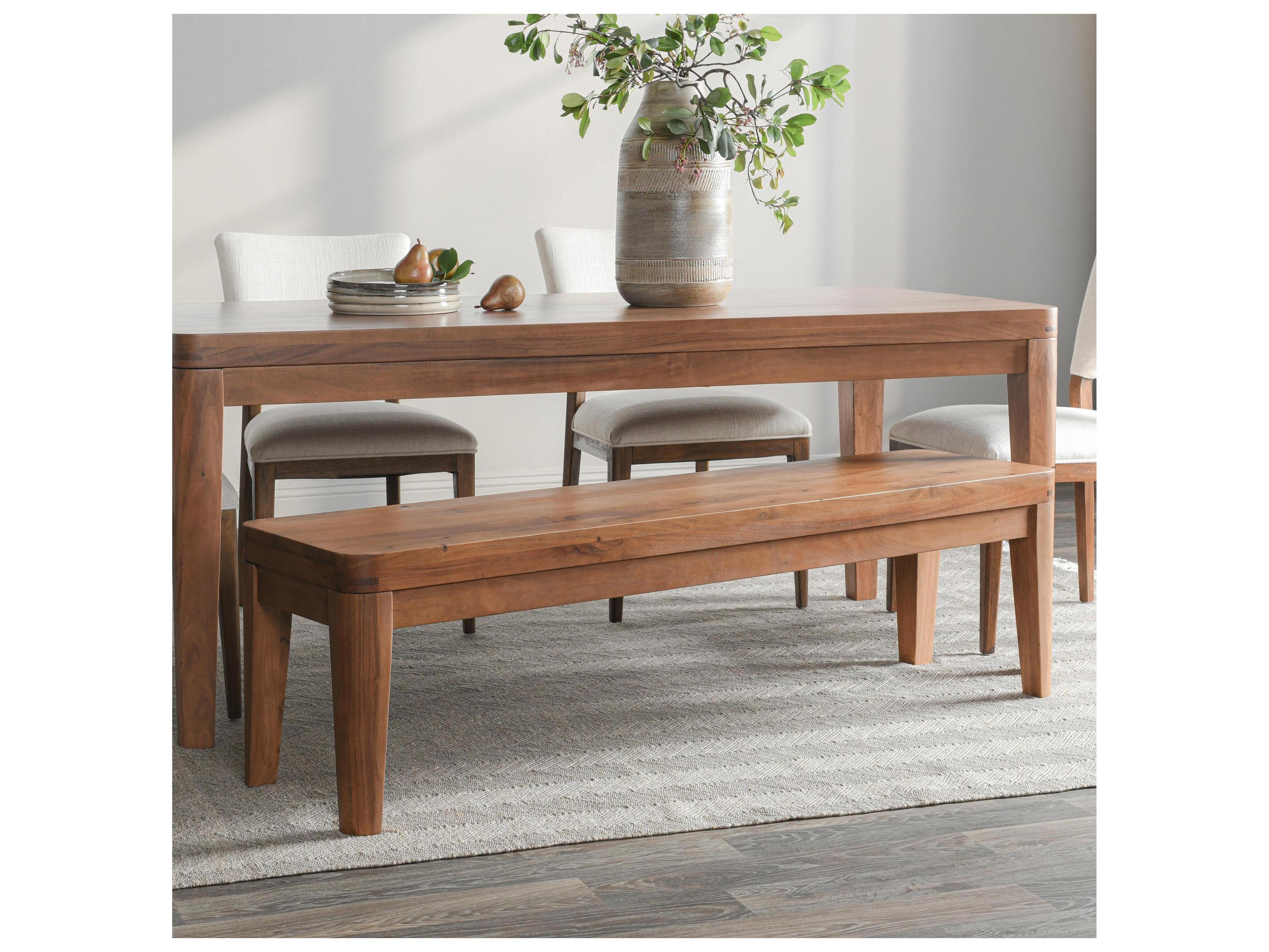 Classic Home Arno Natural Brown Accent Bench