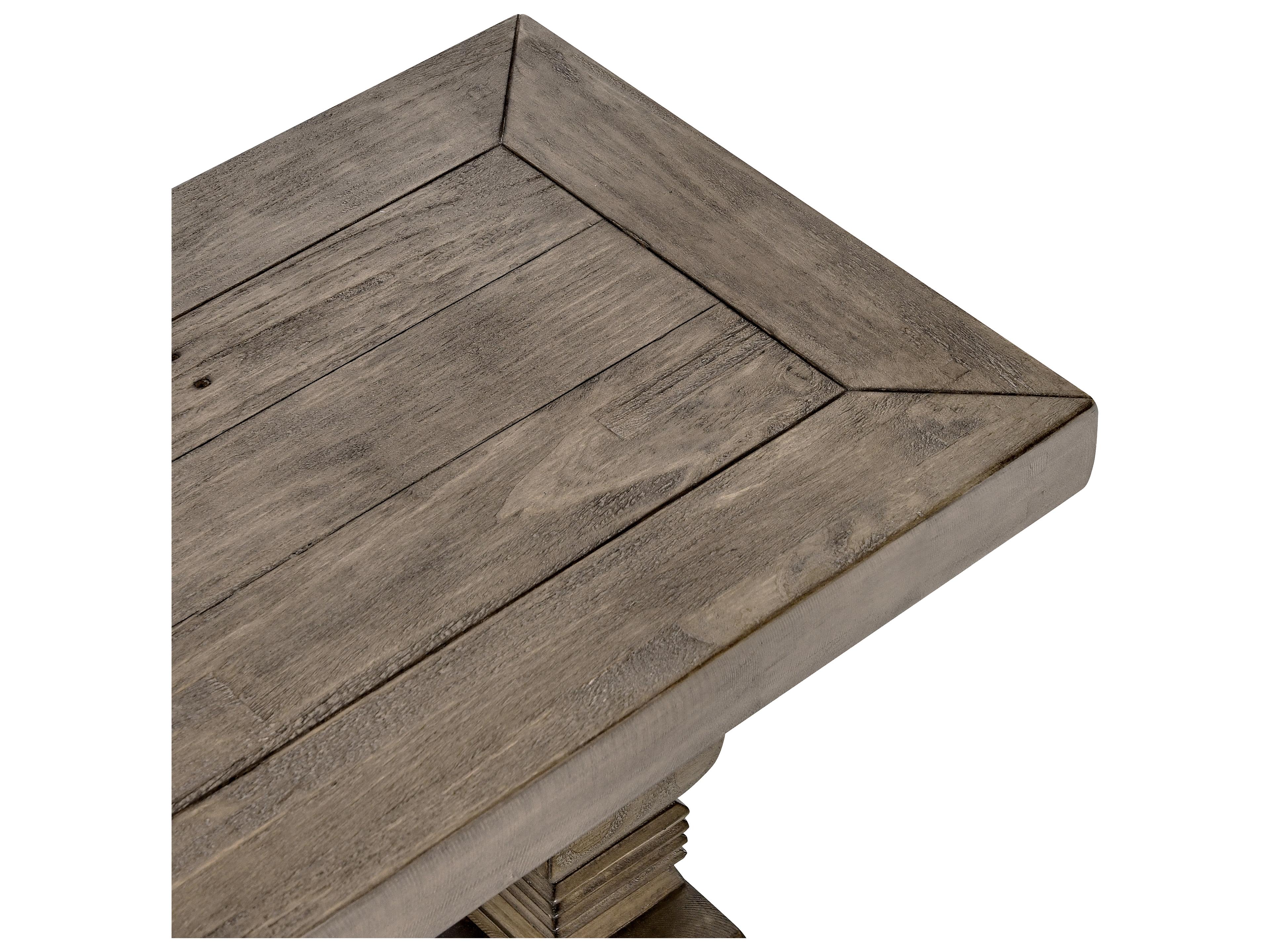 Classic Home Caleb Distressed Brown Accent Bench