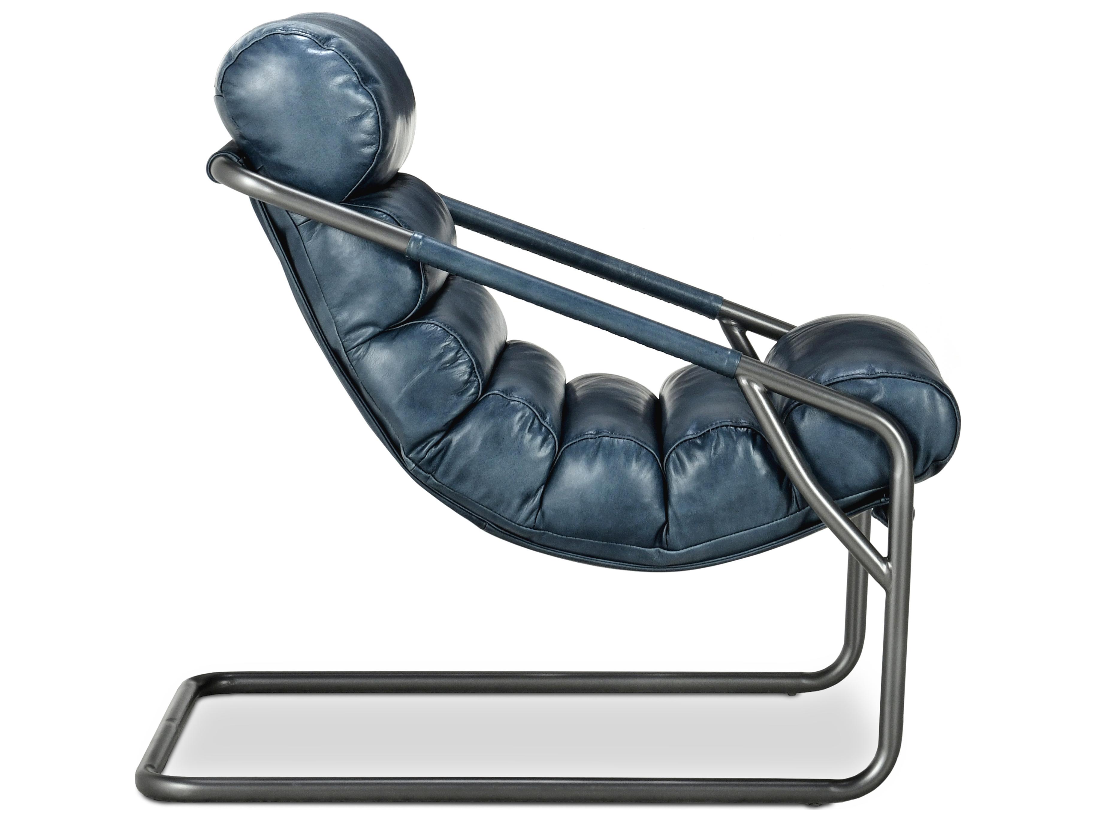 Classic Home Jackson Black Leather Accent Chair