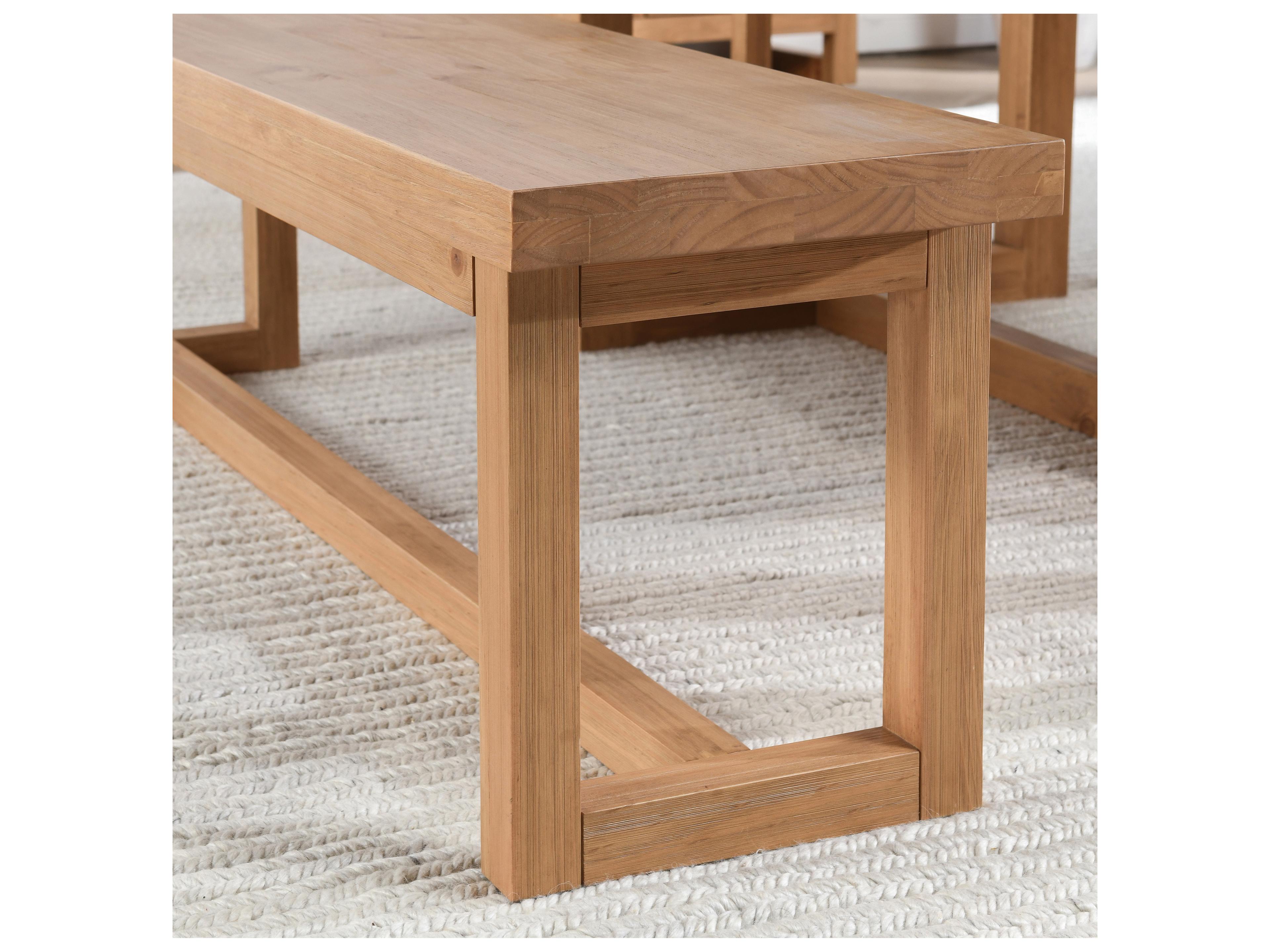 Classic Home Fenmore Natural Brown Accent Bench