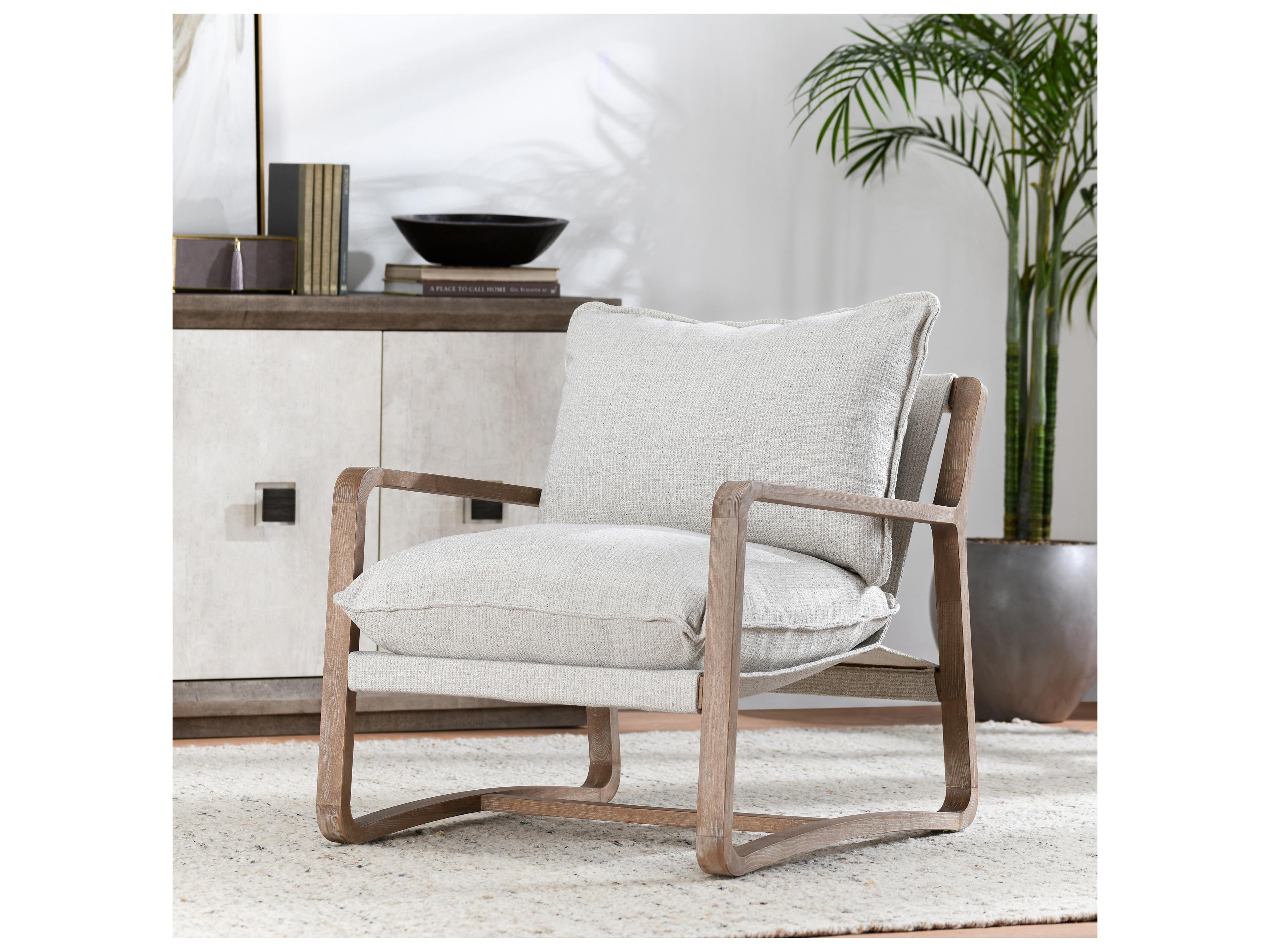 Classic Home Mariah Beige Accent Chair