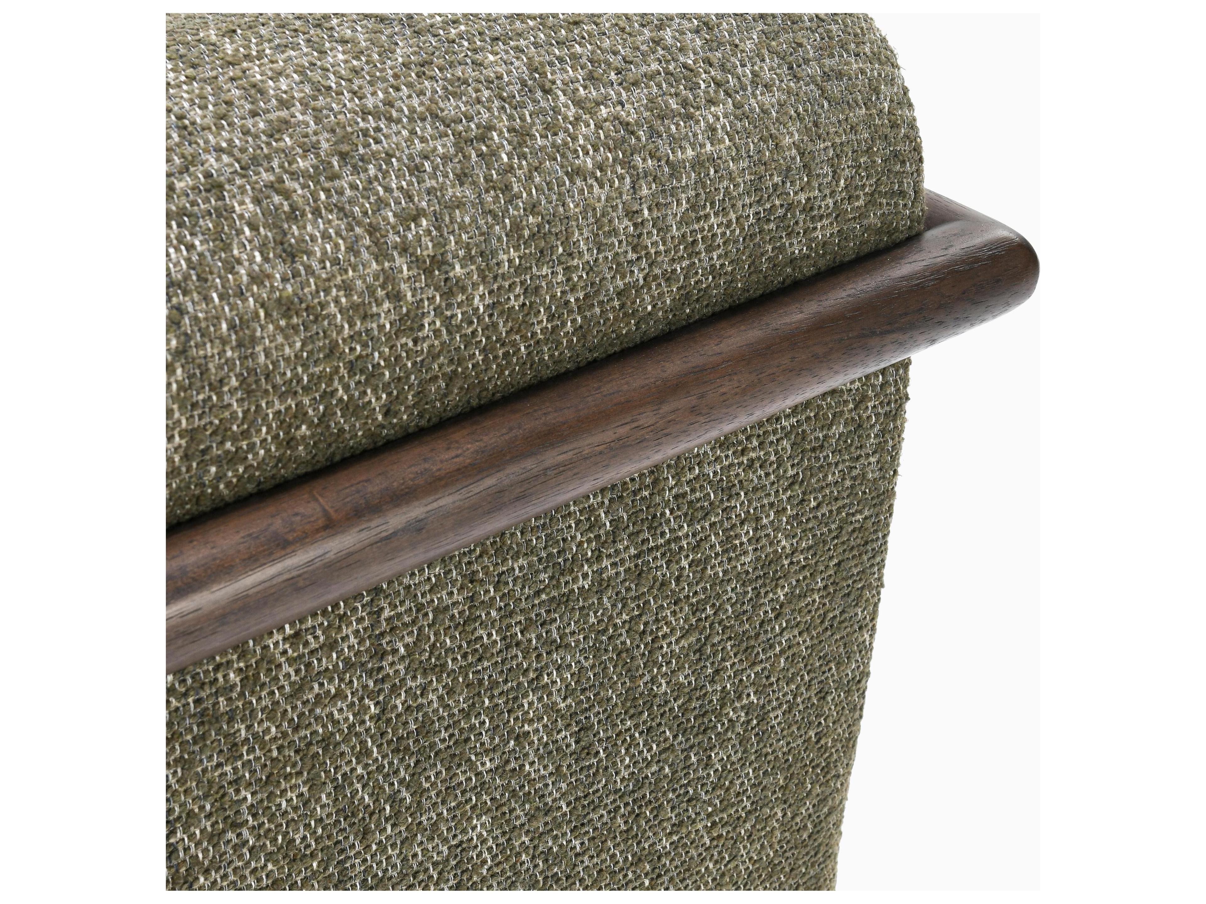 Classic Home Lucia Swivel Brown Accent Chair