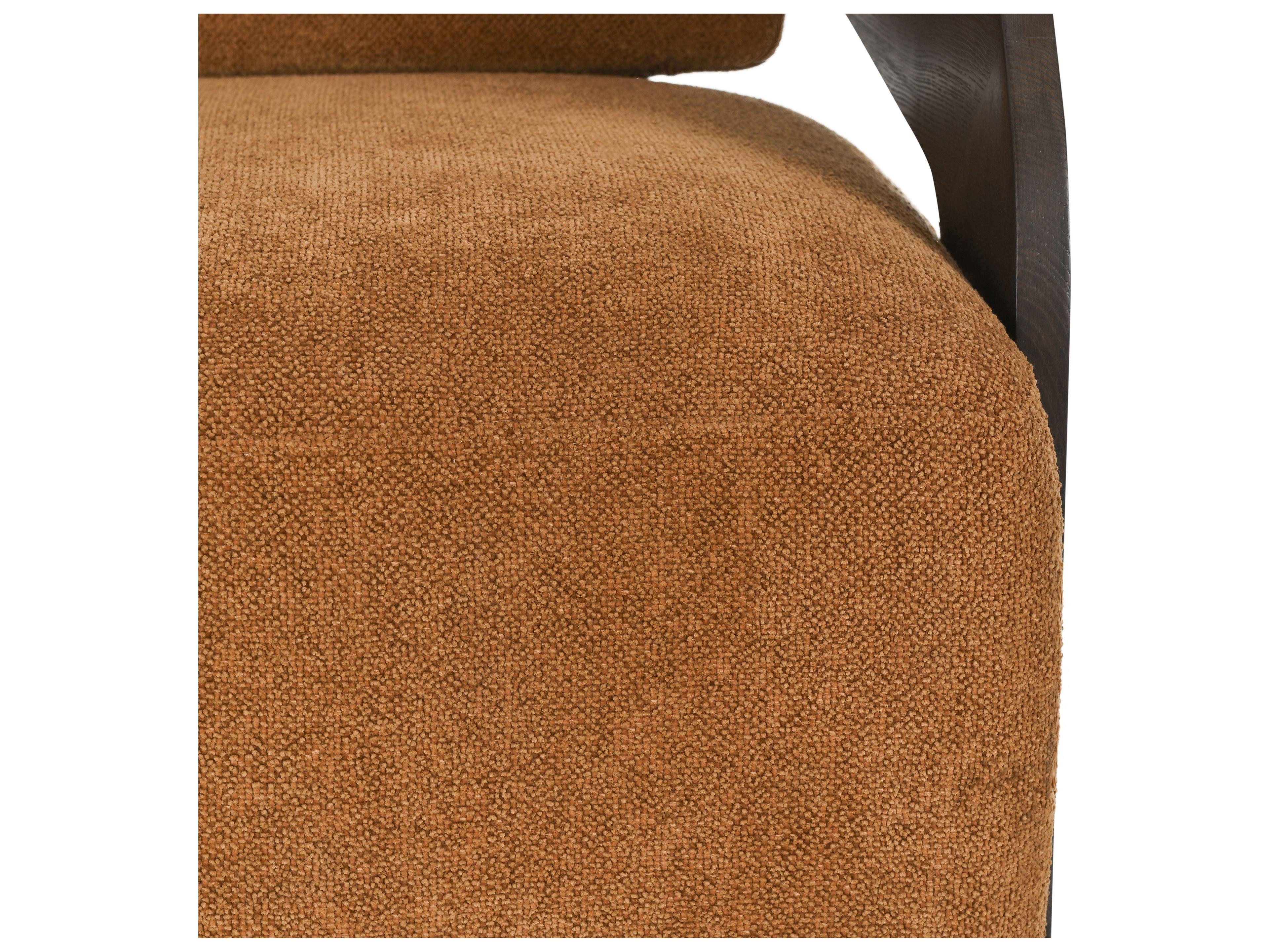 Classic Home Toscana Swivel Brown Accent Chair