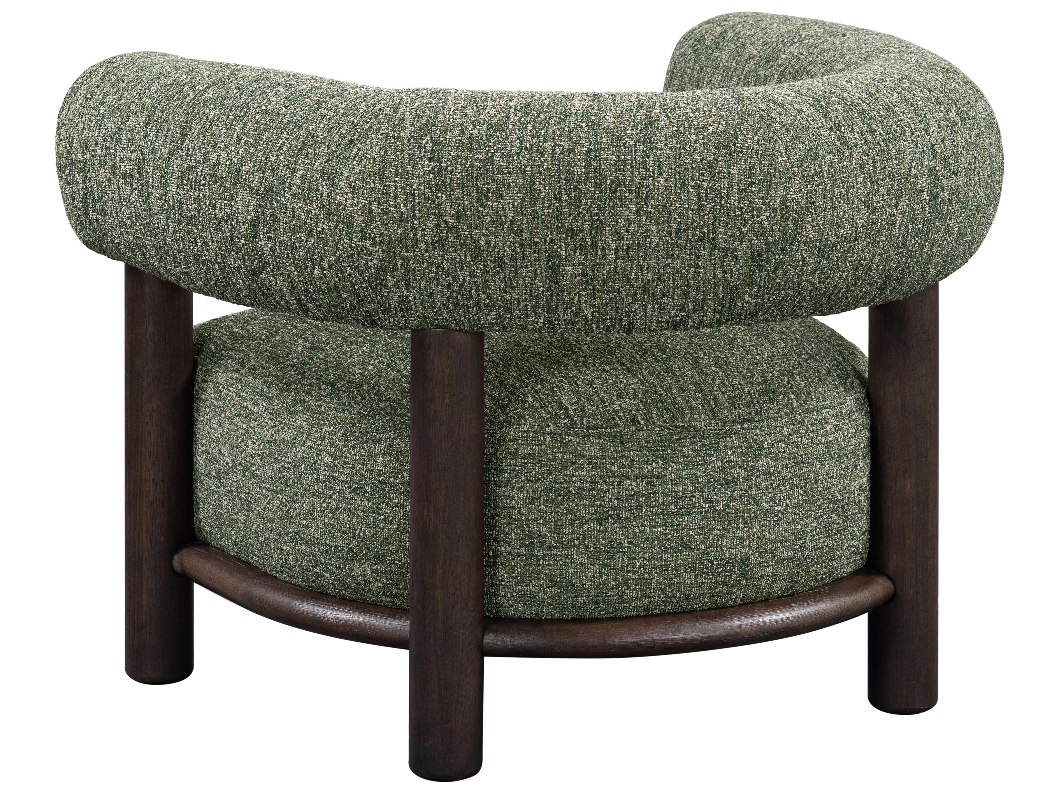 Classic Home Lars Brown Accent Chair