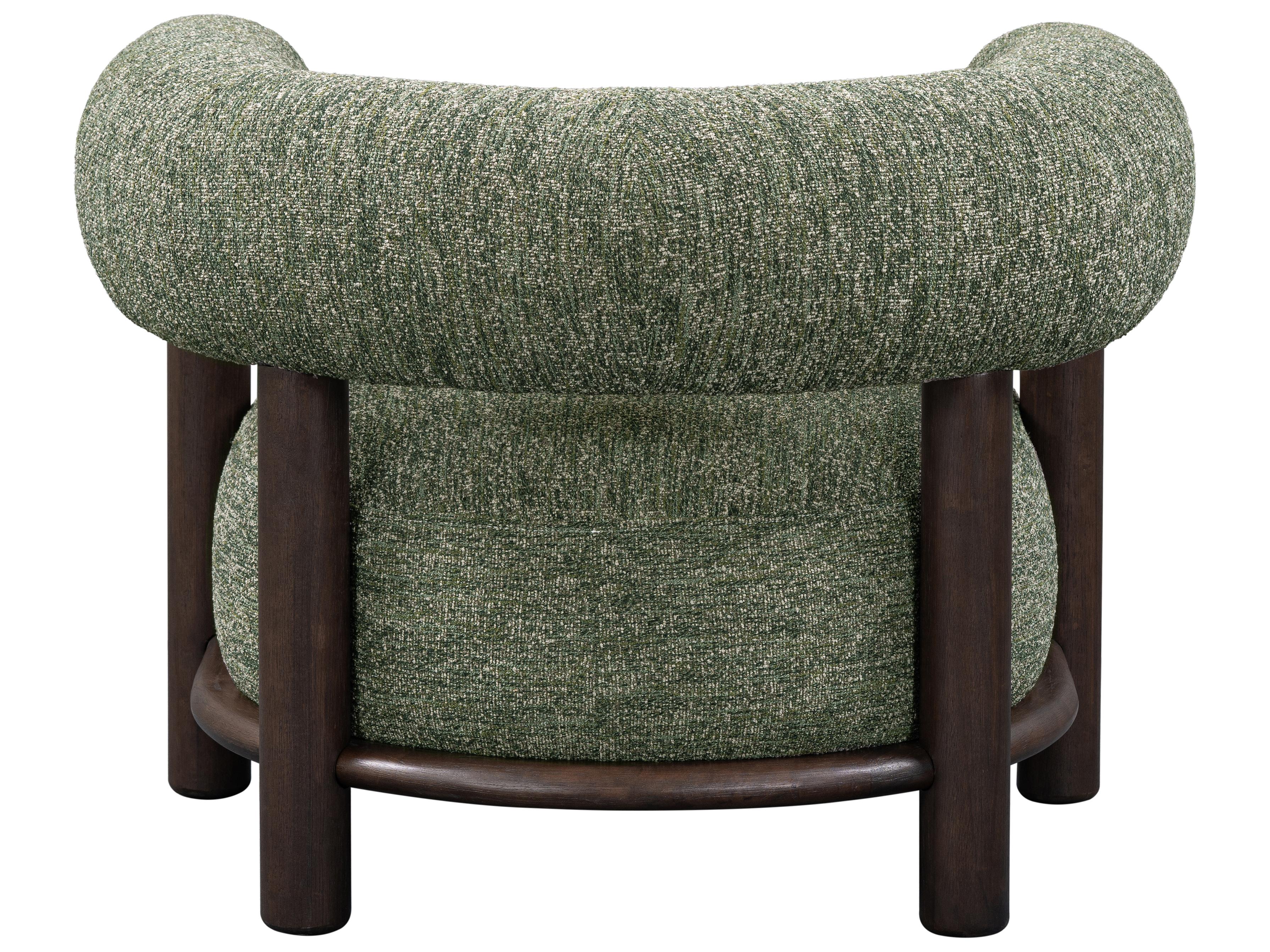 Classic Home Lars Brown Accent Chair