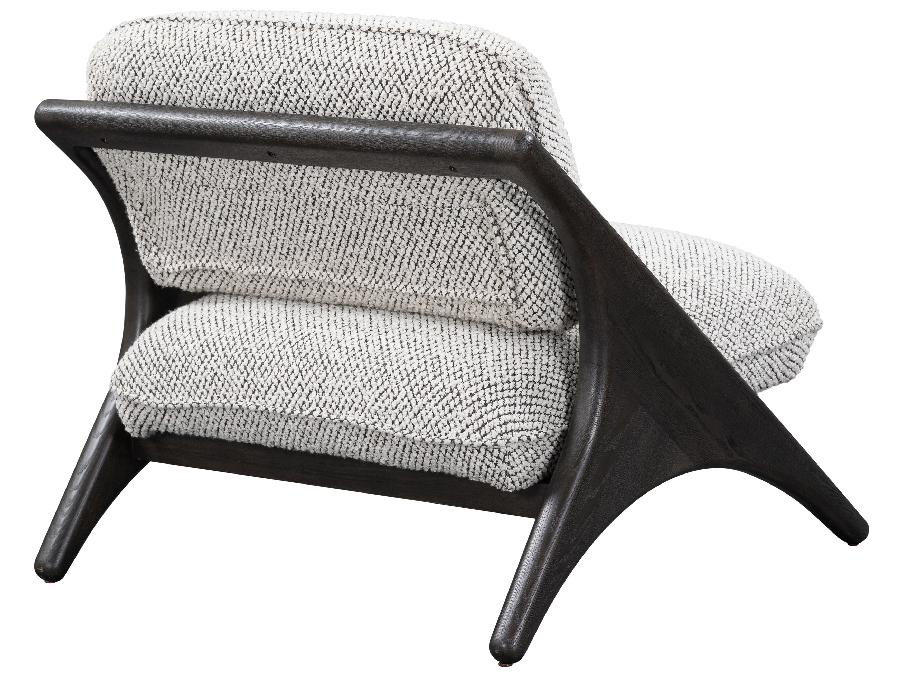 Classic Home Georgia Black Accent Chair