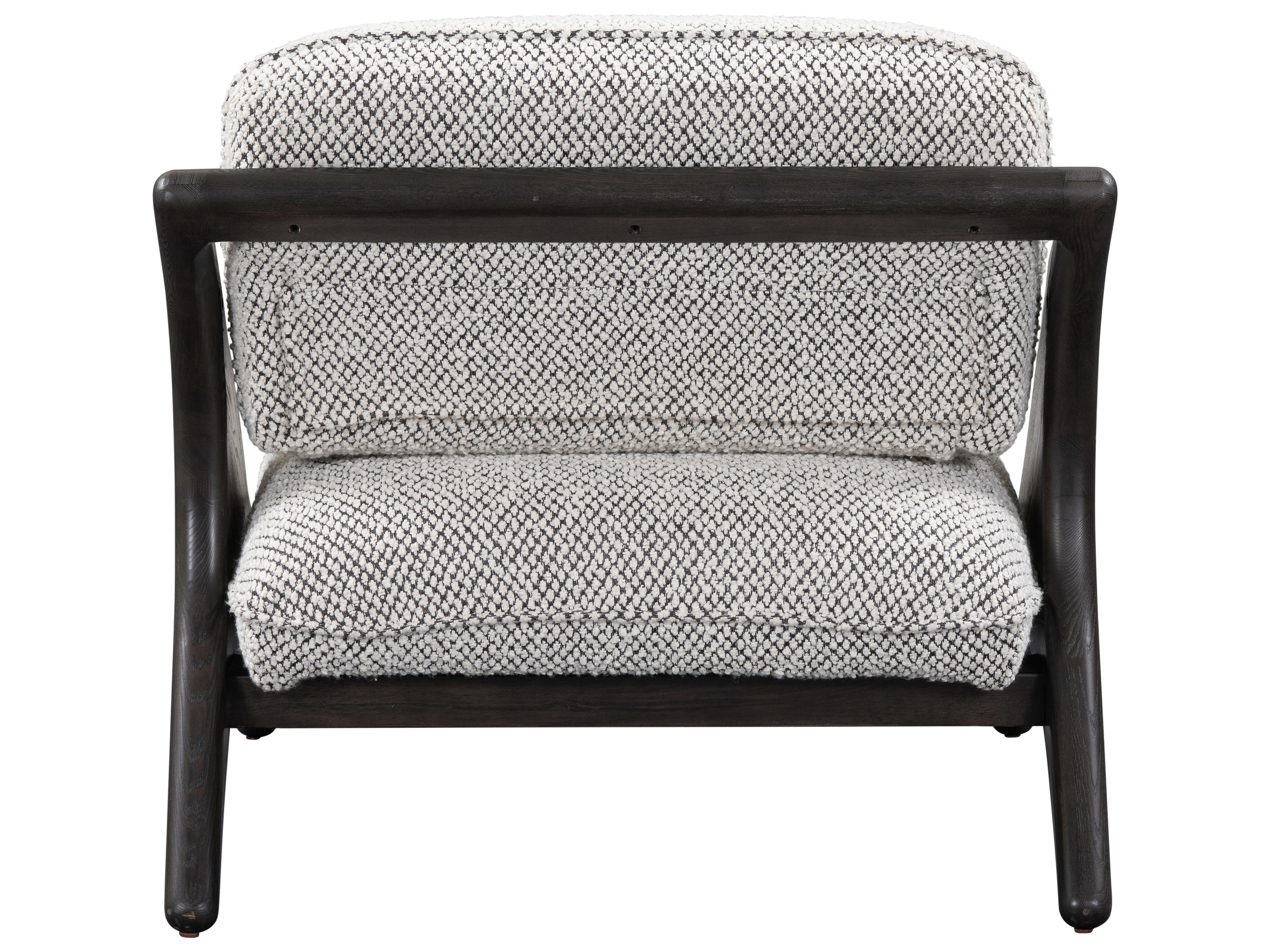 Classic Home Georgia Black Accent Chair