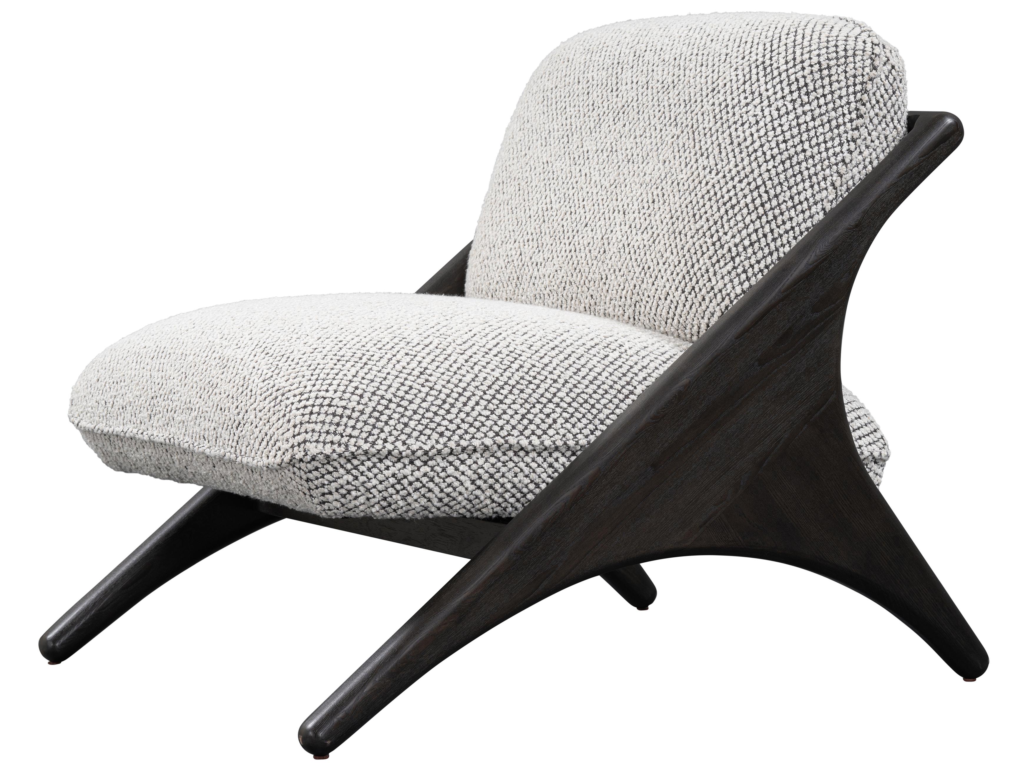 Classic Home Georgia Black Accent Chair