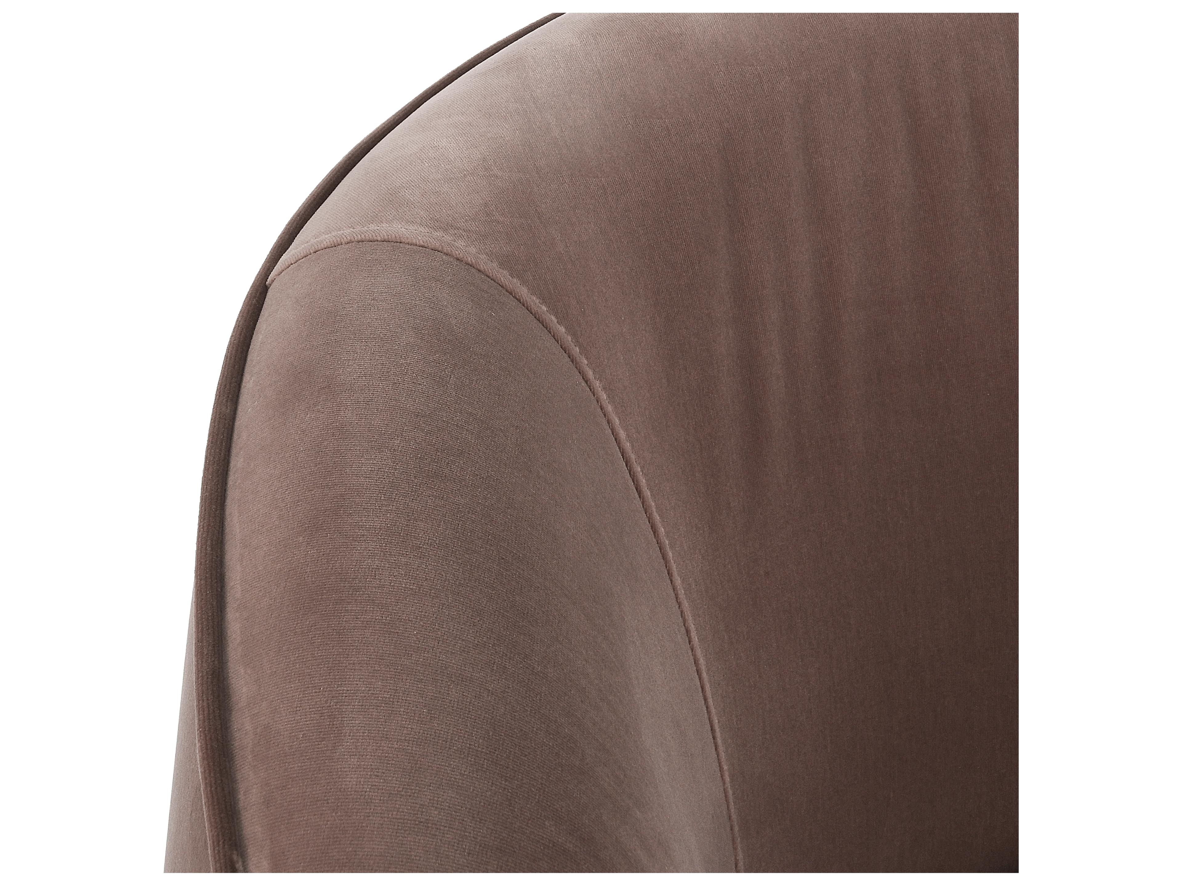 Classic Home Harper Swivel Brown Accent Chair