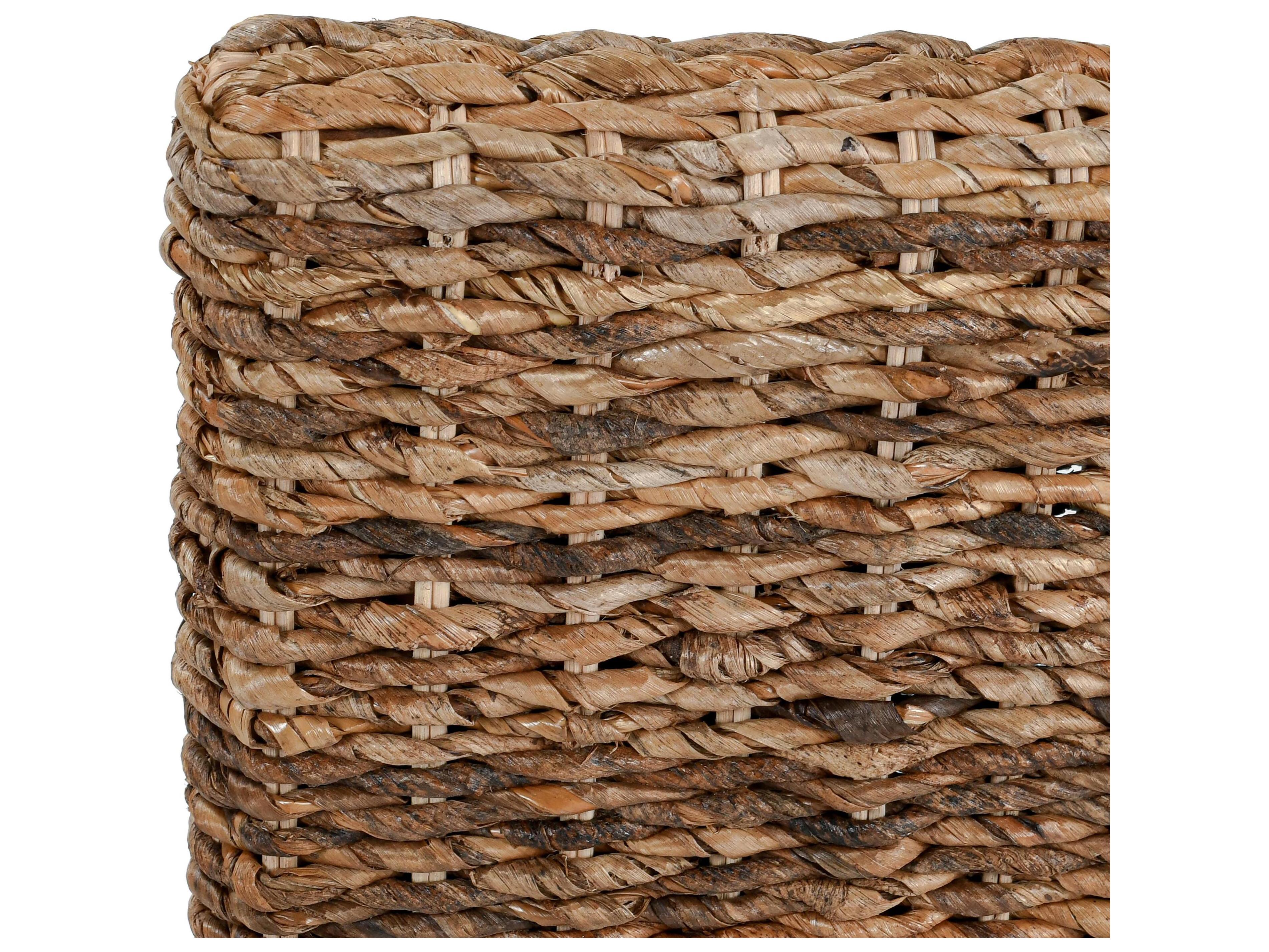 Classic Home Kirana Mahogany Wood Black Armless Dining Chair Set of 2