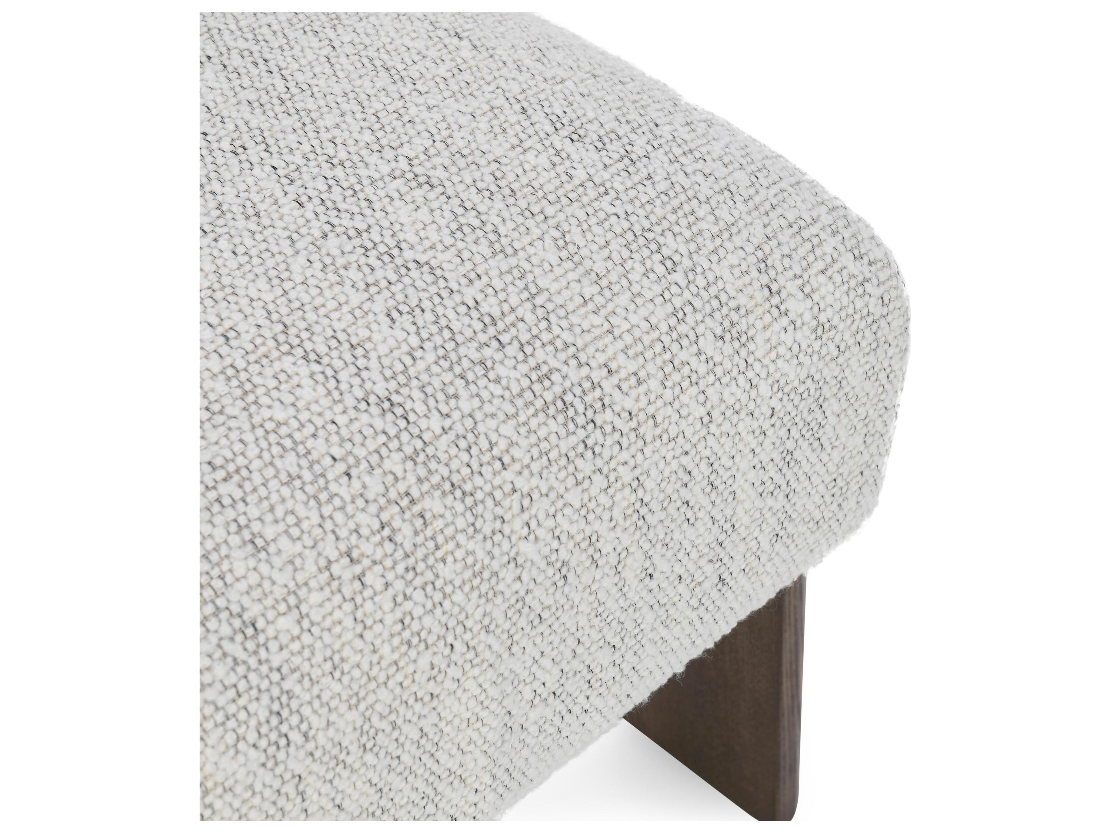 Classic Home Chelsea Ash Wood Brown Upholstered Armless Dining Chair