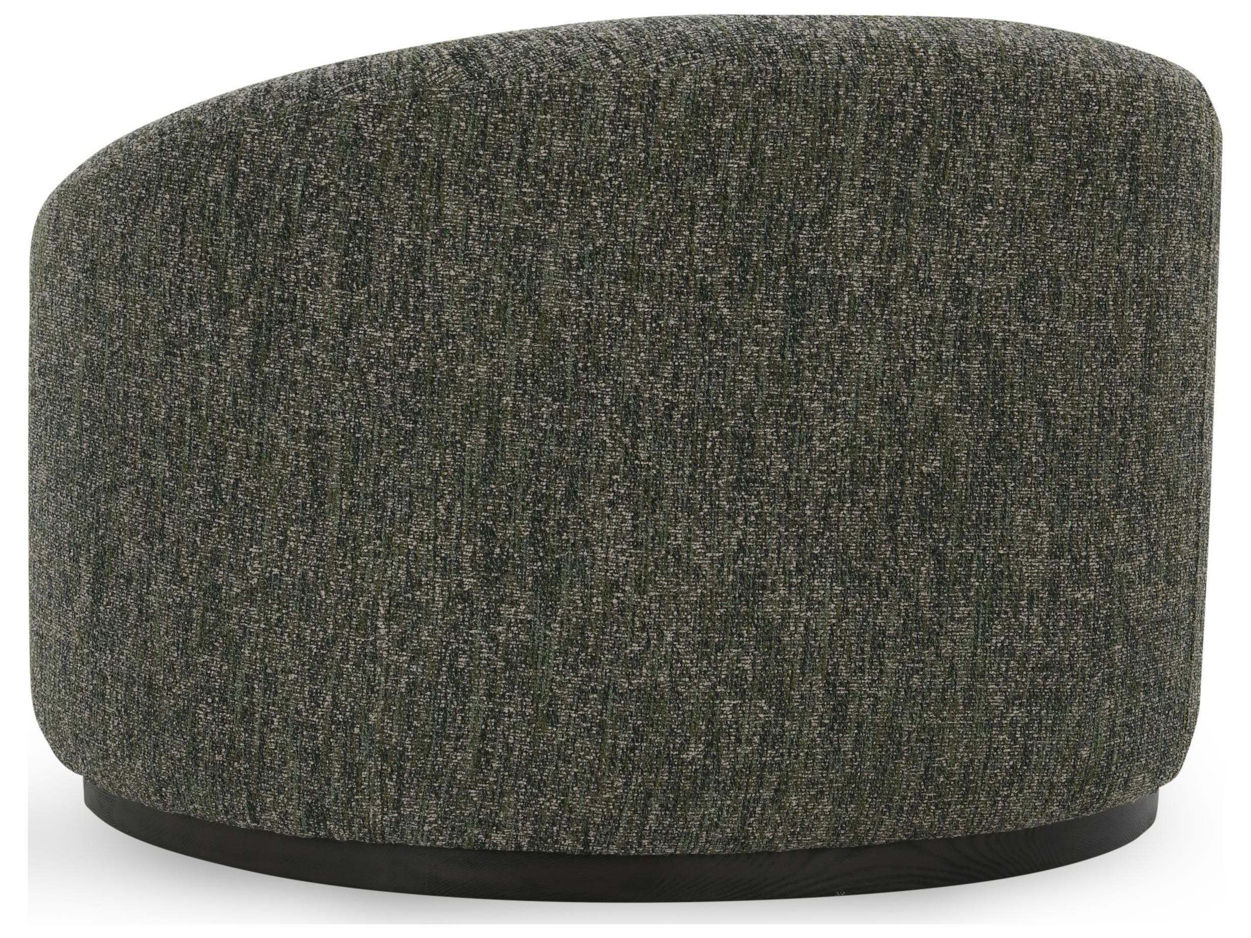 Classic Home Beverly Swivel Green Accent Chair