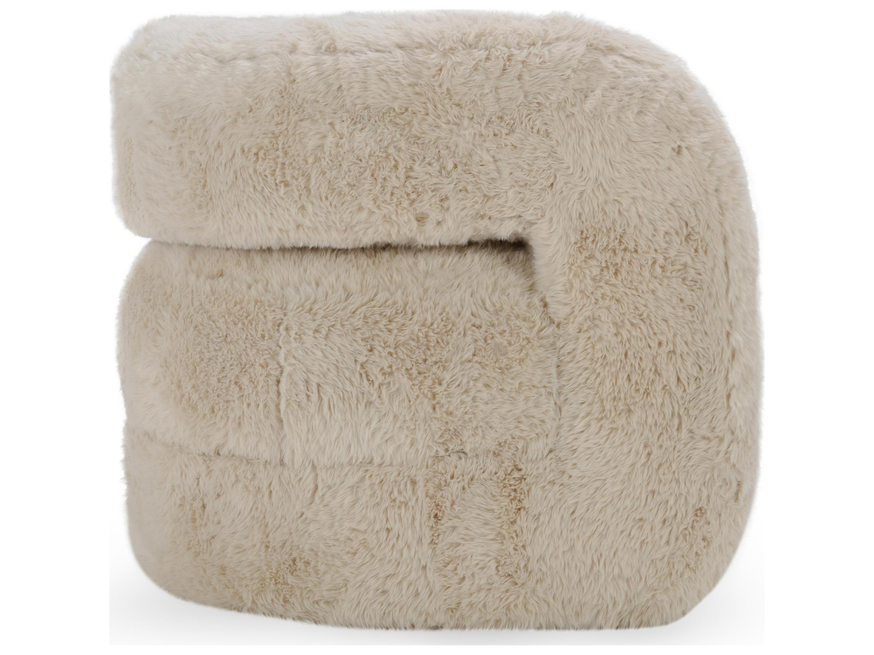 Classic Home Teddy Beige Accent Chair