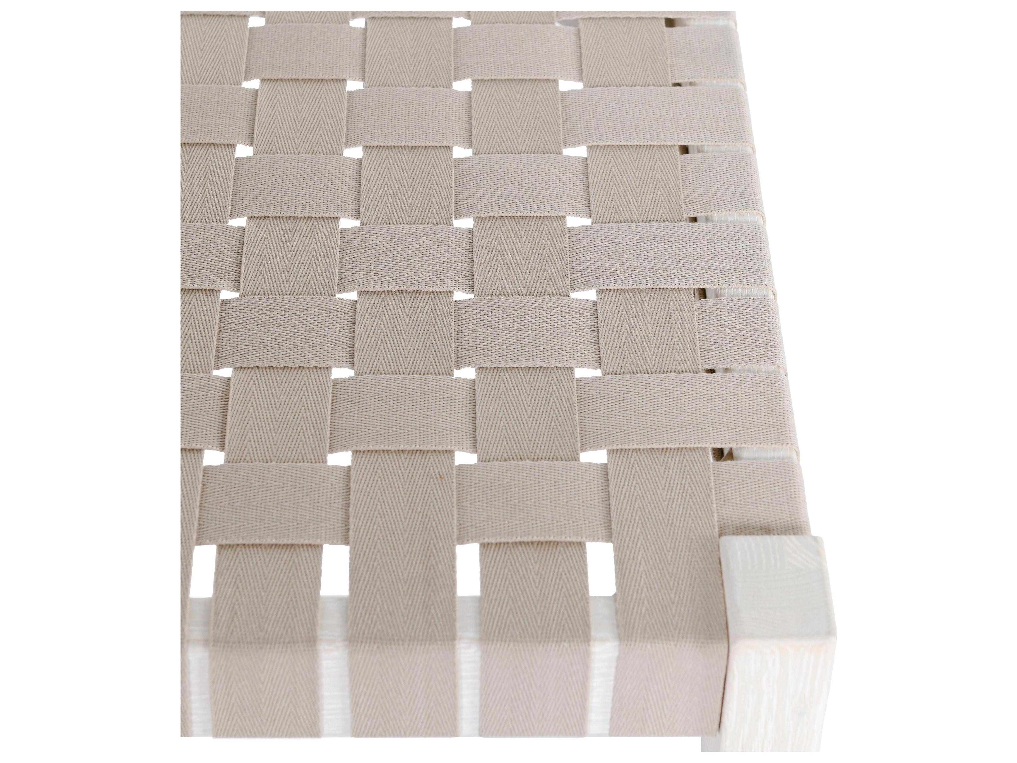 Classic Home Orlando Milk White Accent Bench