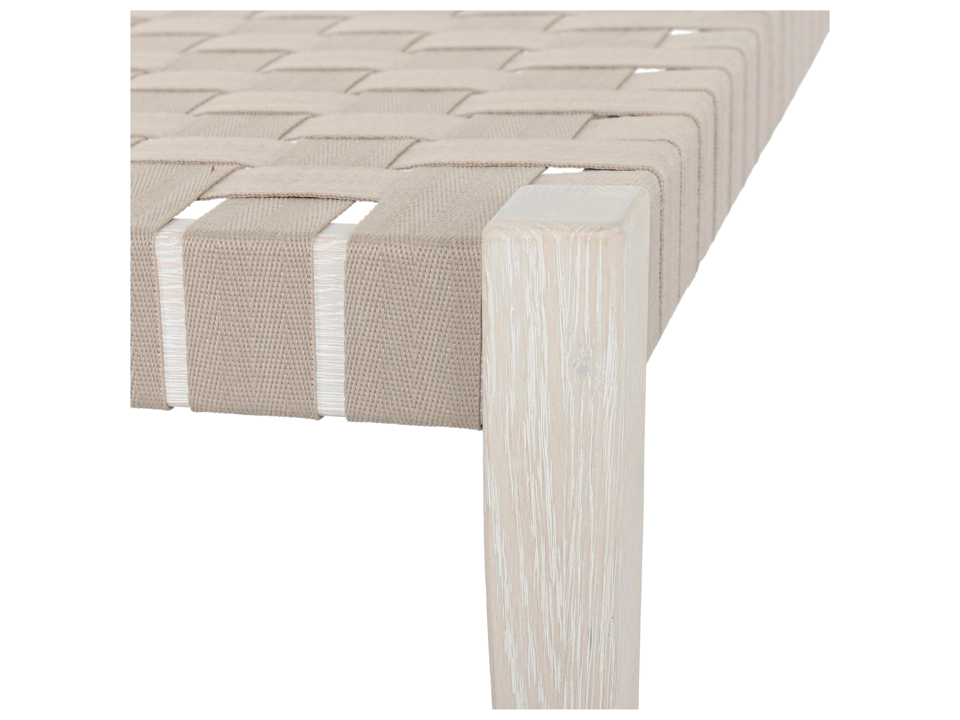 Classic Home Orlando Milk White Accent Bench