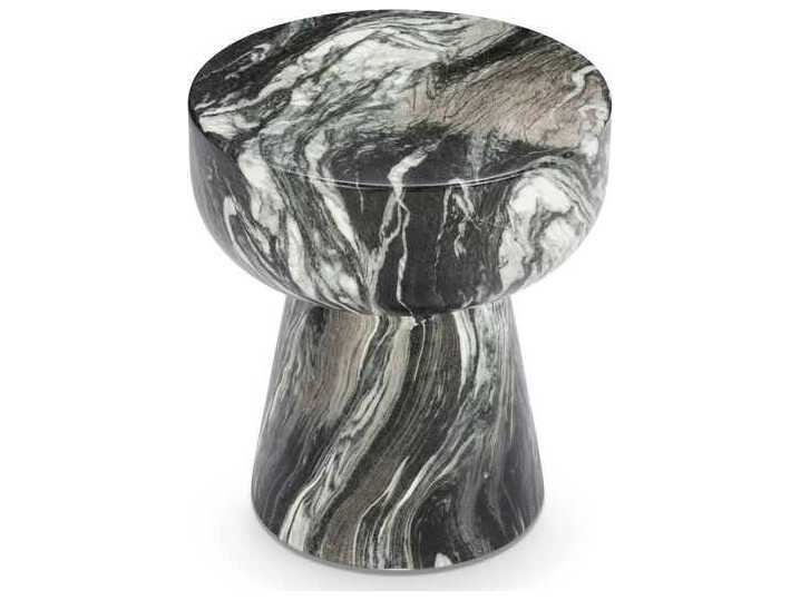 Classic Home Merz Green Accent Stool