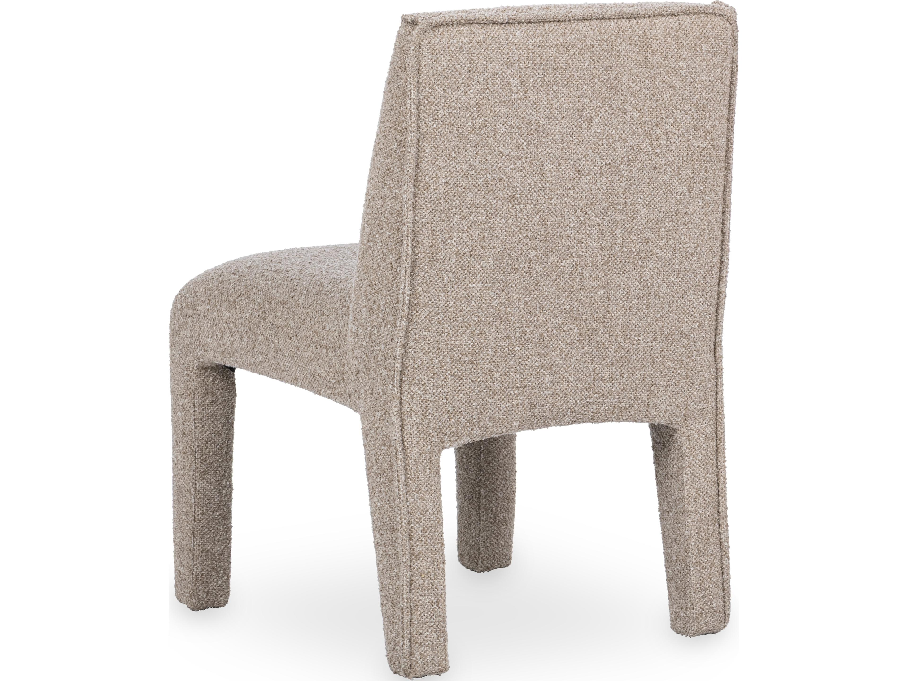 Classic Home Branzon Brown Upholstered Armless Dining Chair