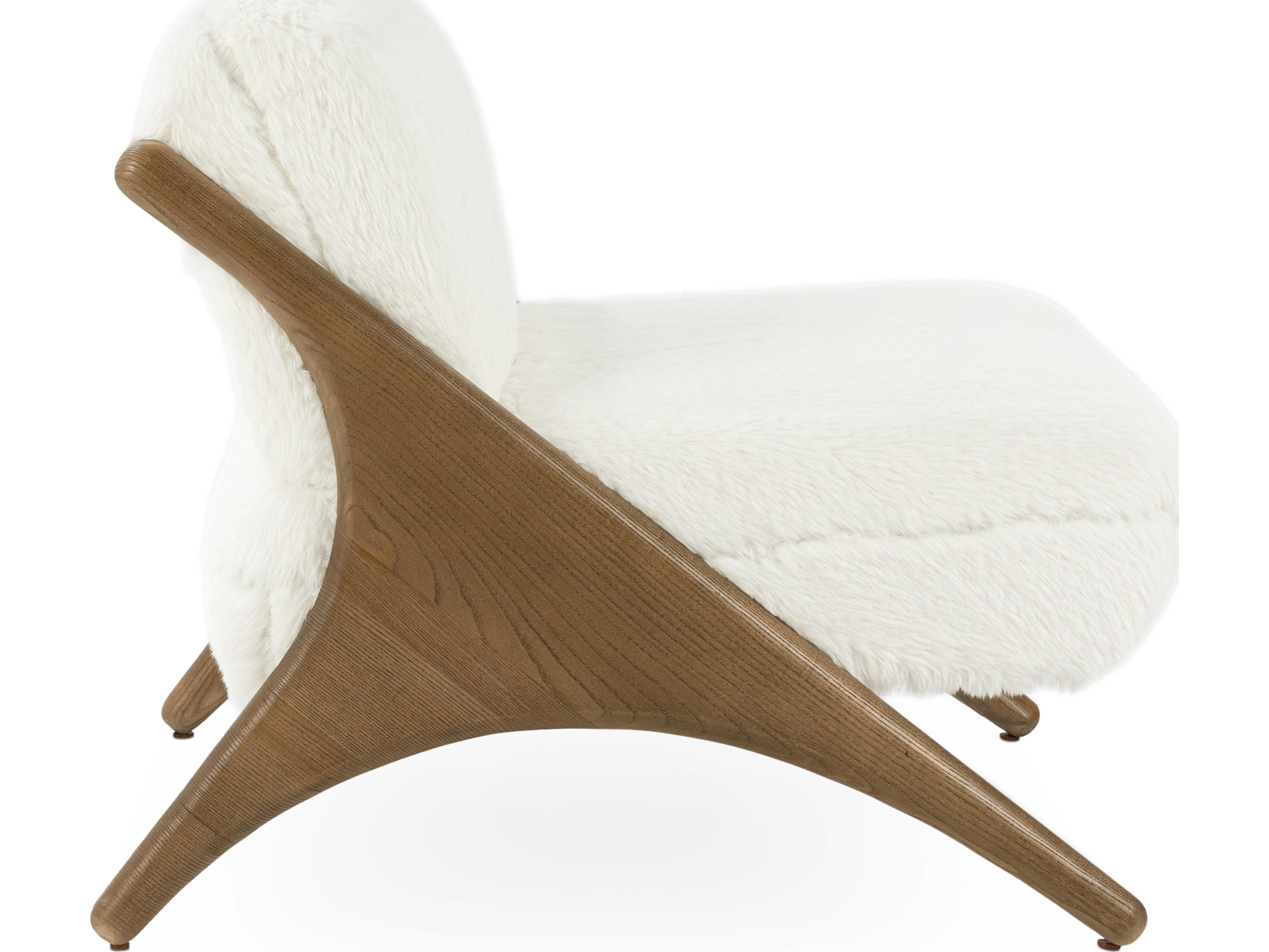 Classic Home Georgia Cream Accent Chair