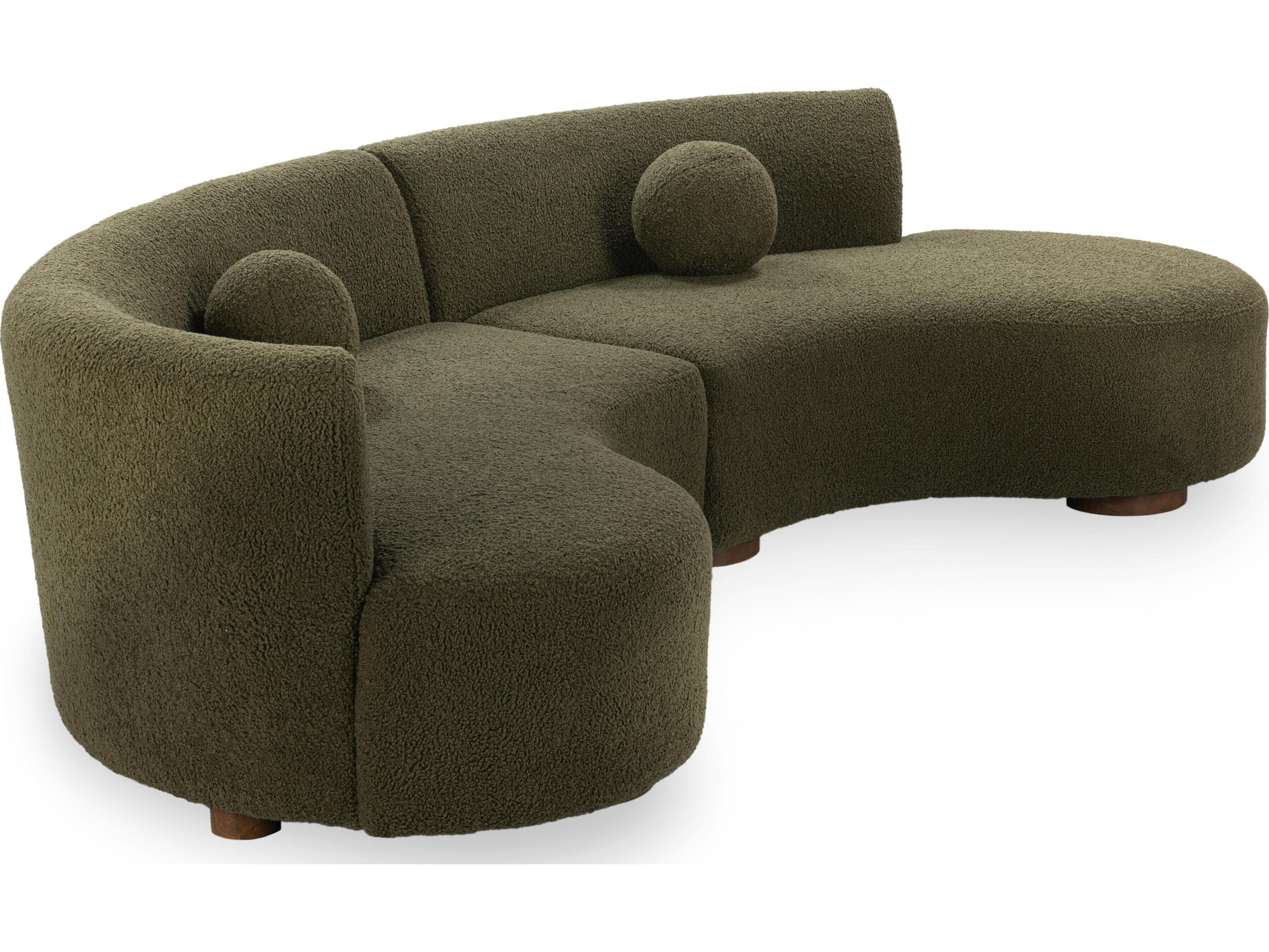 Classic Home Octavia Upholstered Sectional Sofa