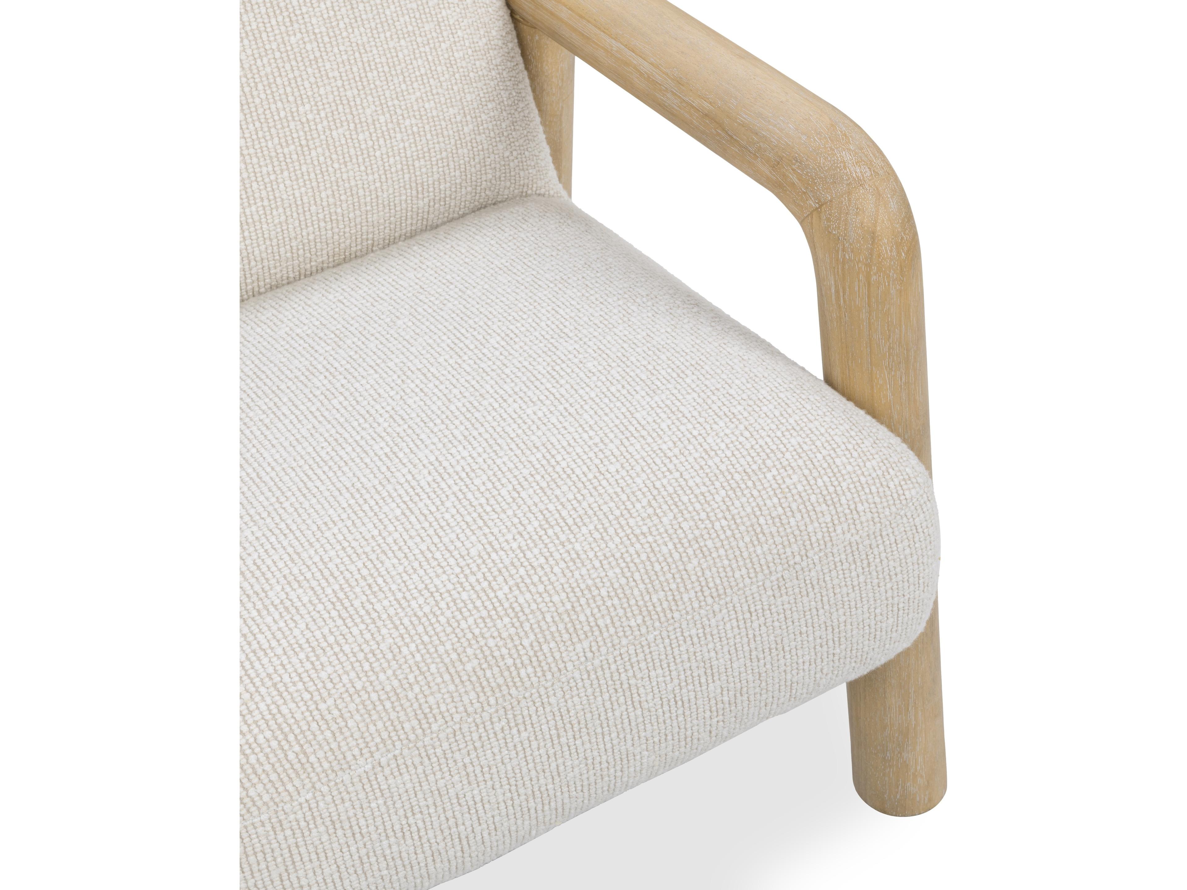 Classic Home Reyna Cream Accent Chair
