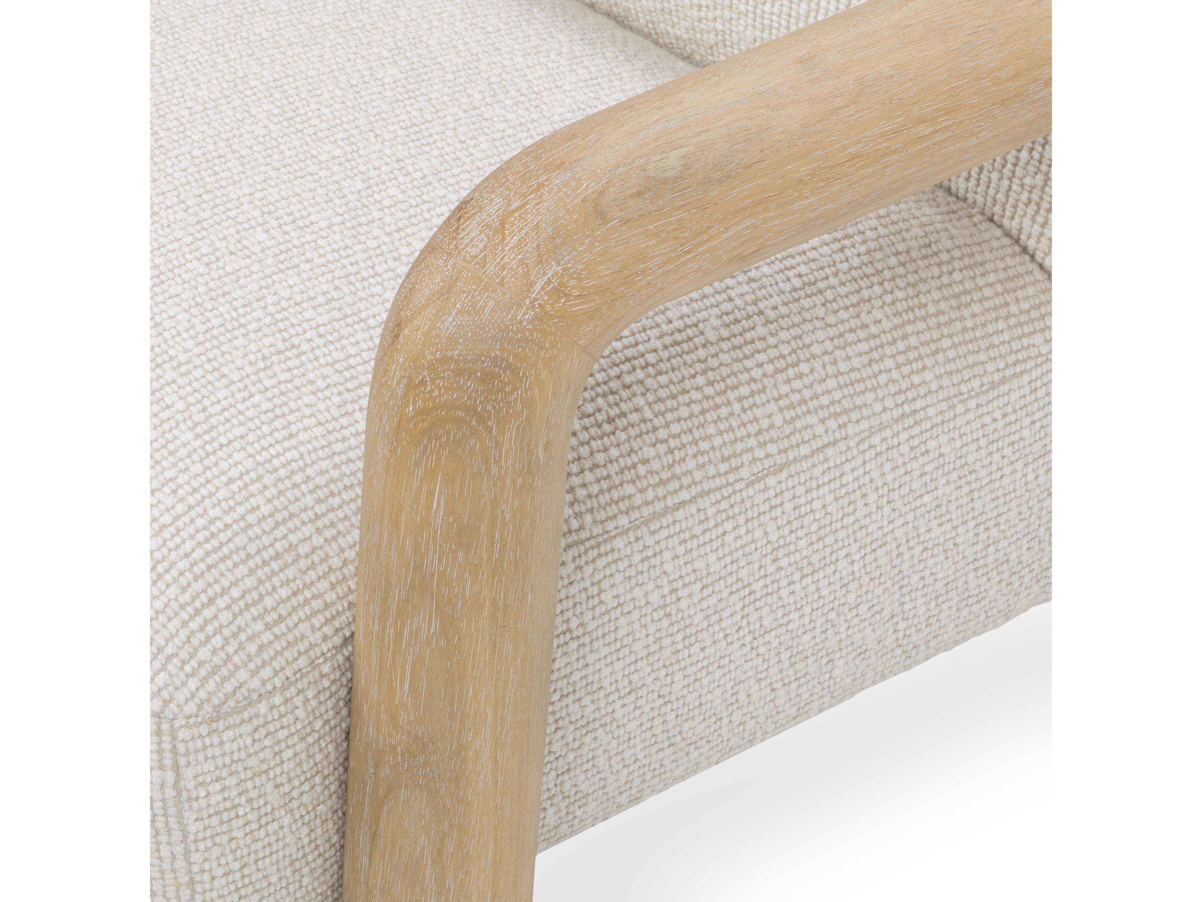 Classic Home Reyna Cream Accent Chair