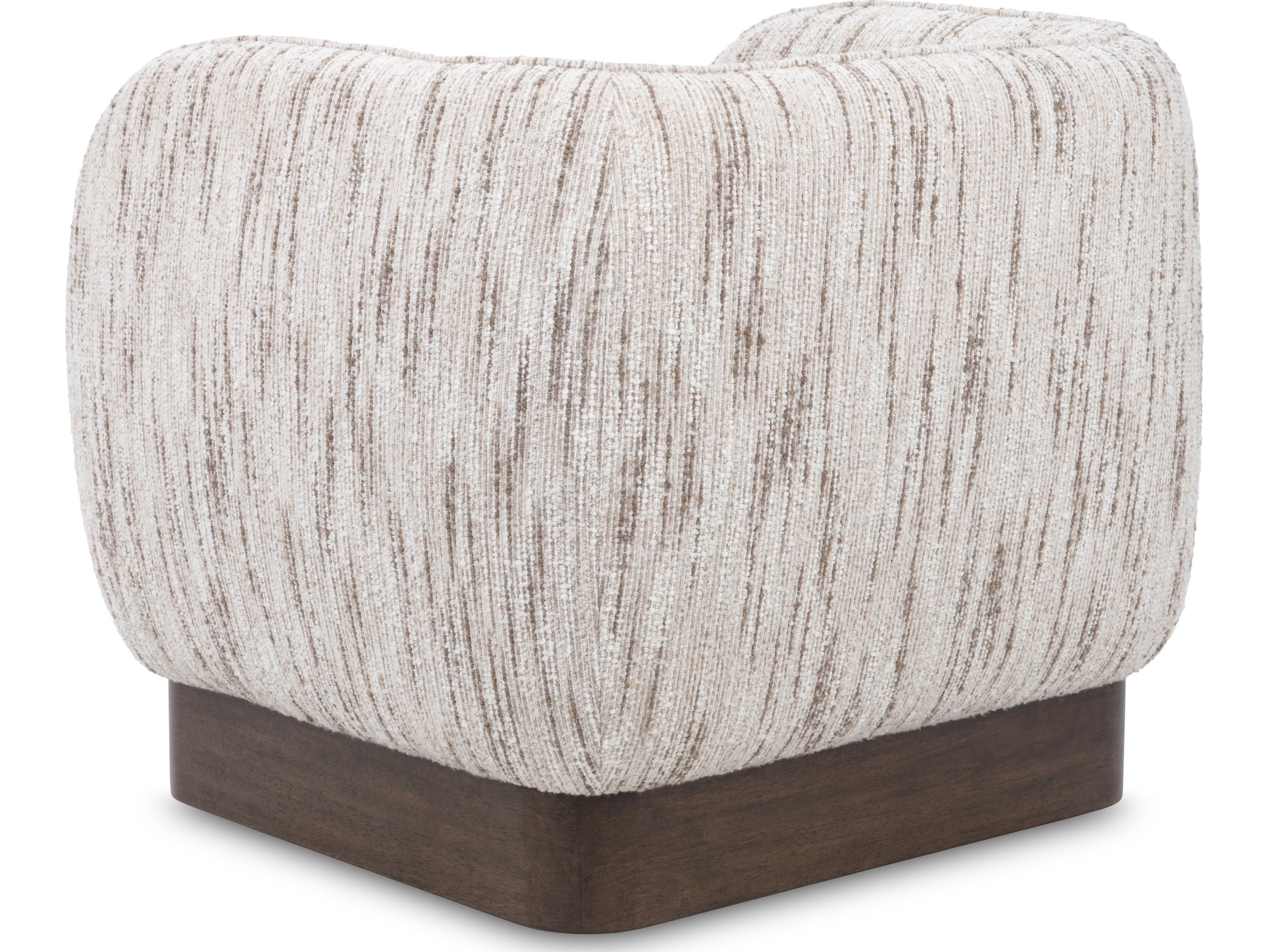 Classic Home Rinner Swivel Cream Accent Chair