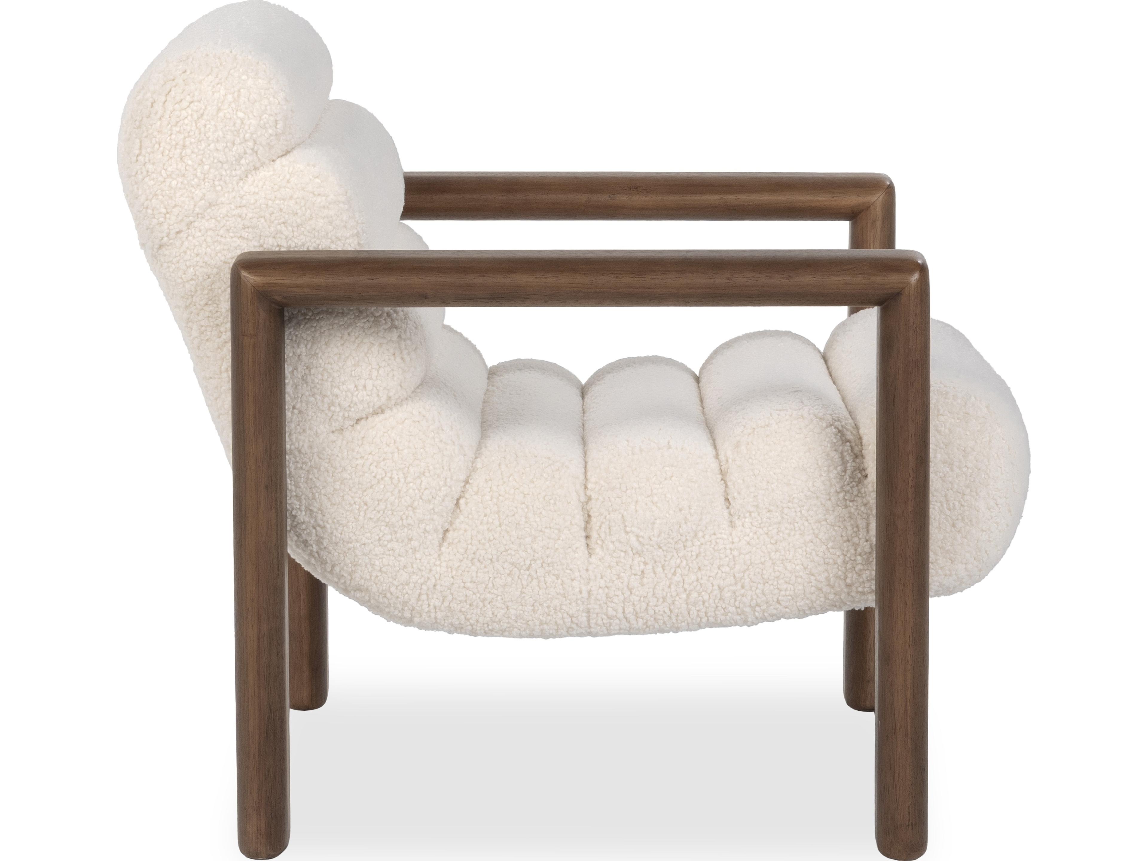 Classic Home Dahlia Cream Accent Chair