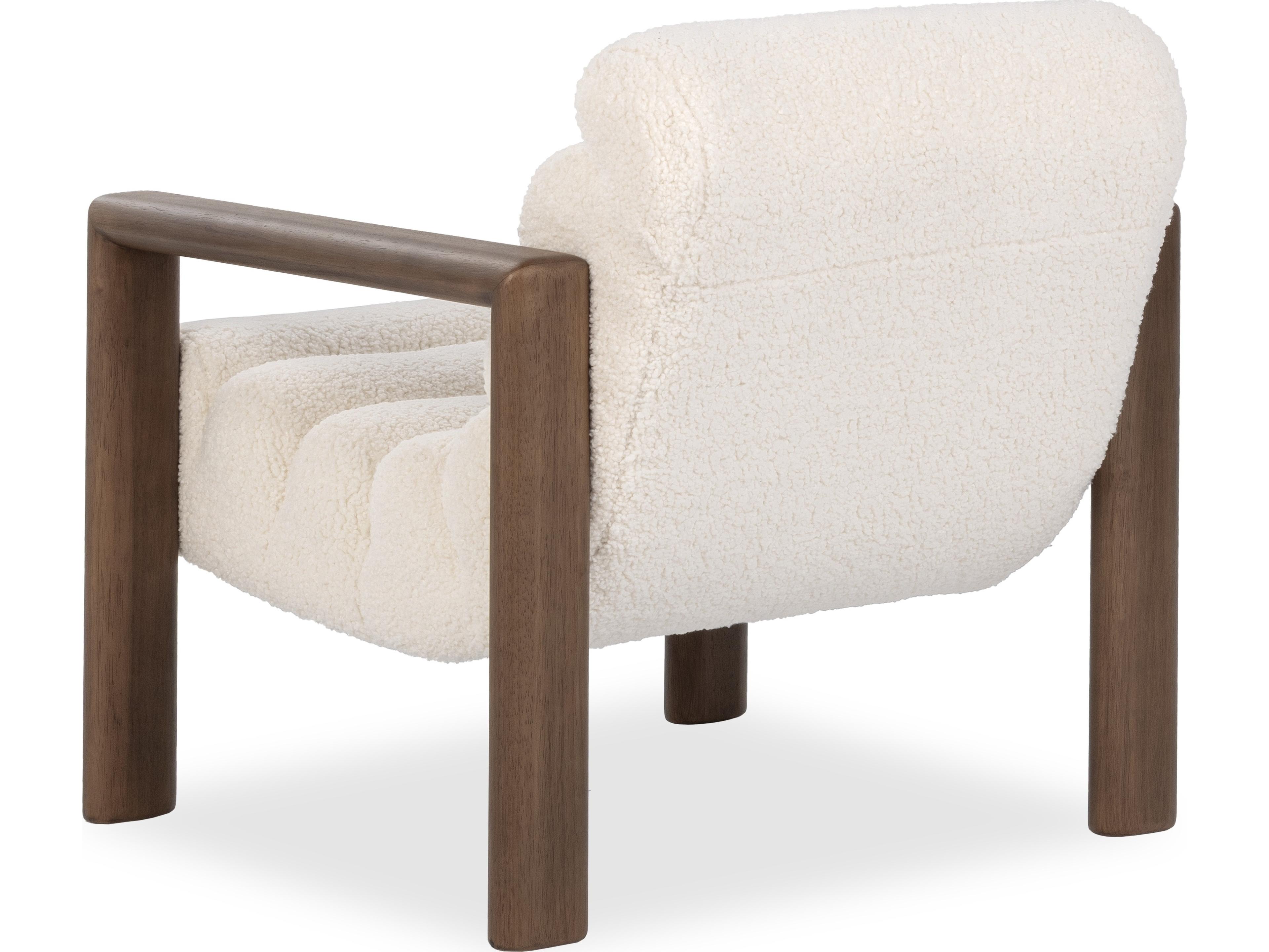 Classic Home Dahlia Cream Accent Chair