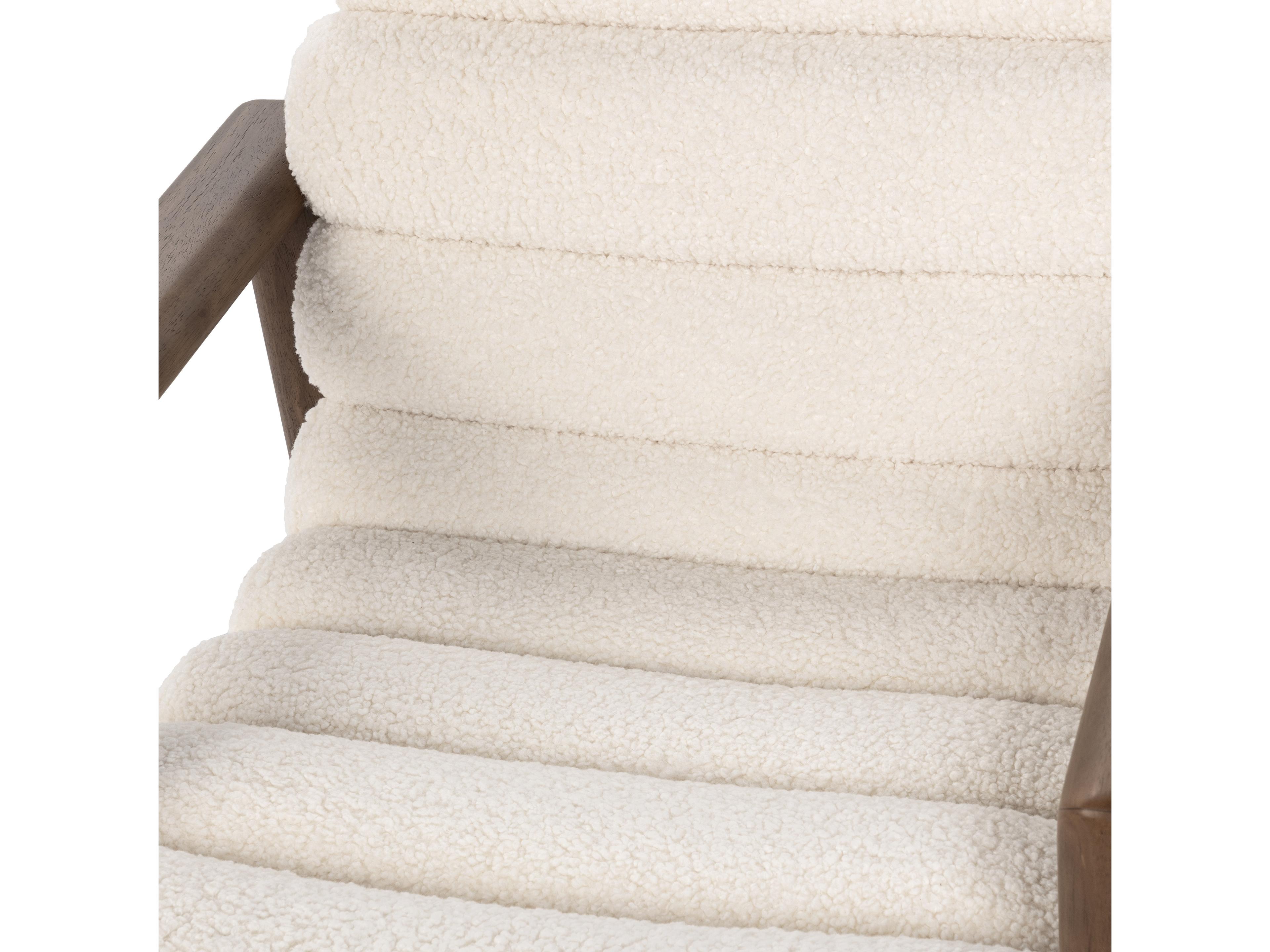 Classic Home Dahlia Cream Accent Chair