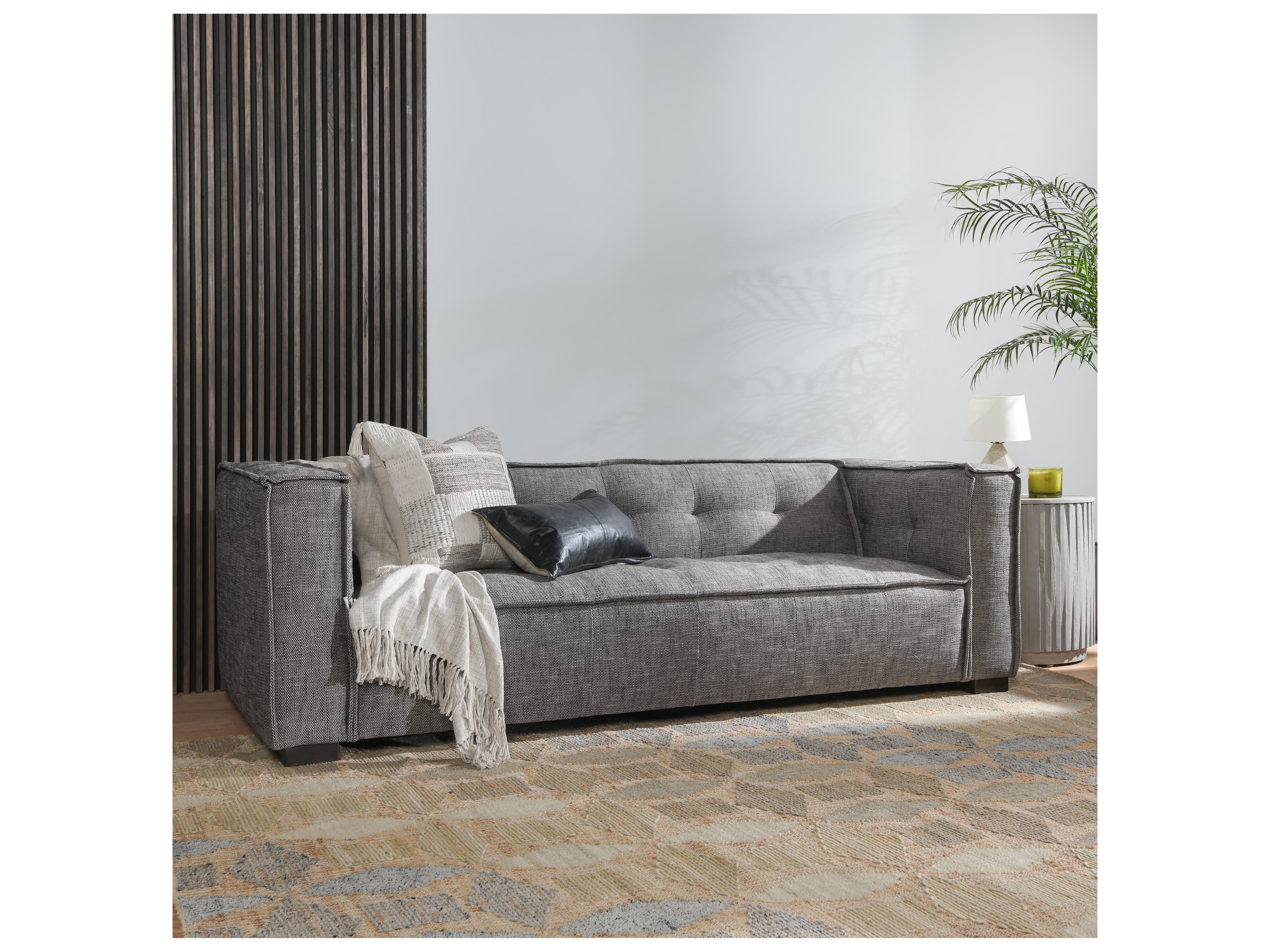 Classic Home Element Heather Gray Upholstered Sofa