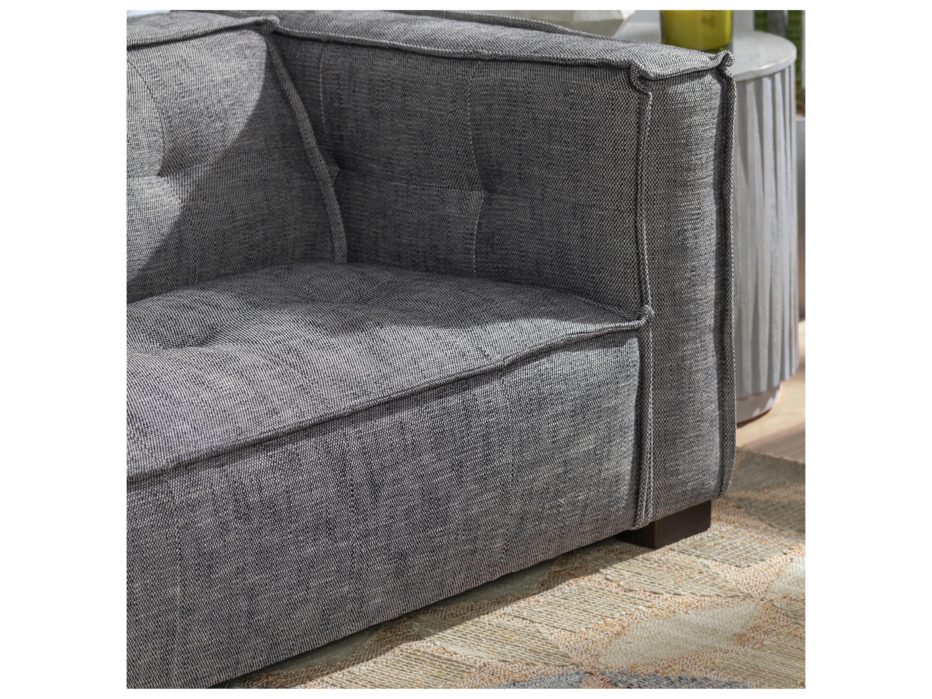 Classic Home Element Heather Gray Upholstered Sofa