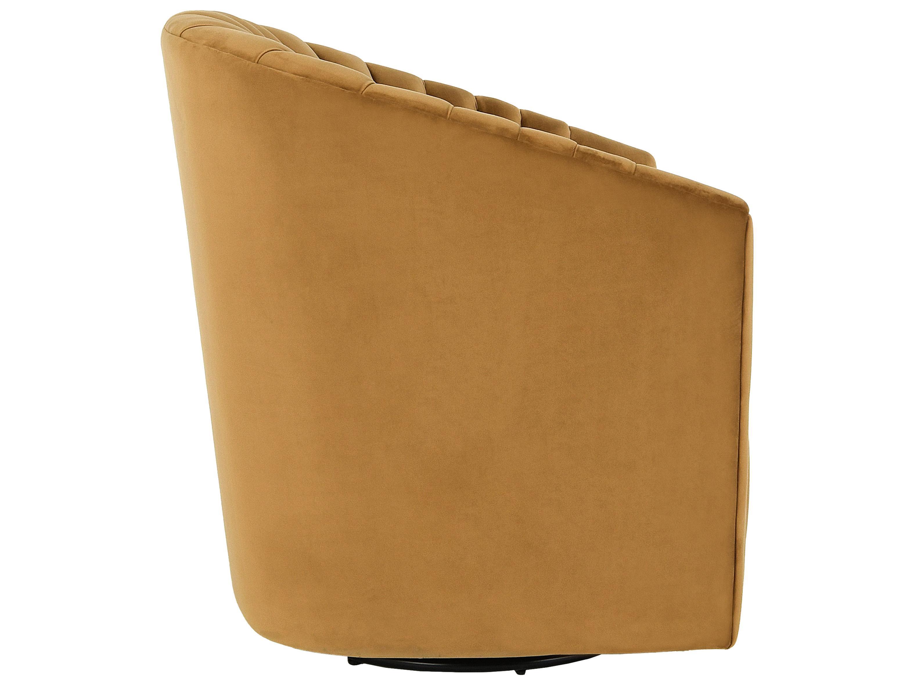 Classic Home Arline Swivel Bronze Accent Chair