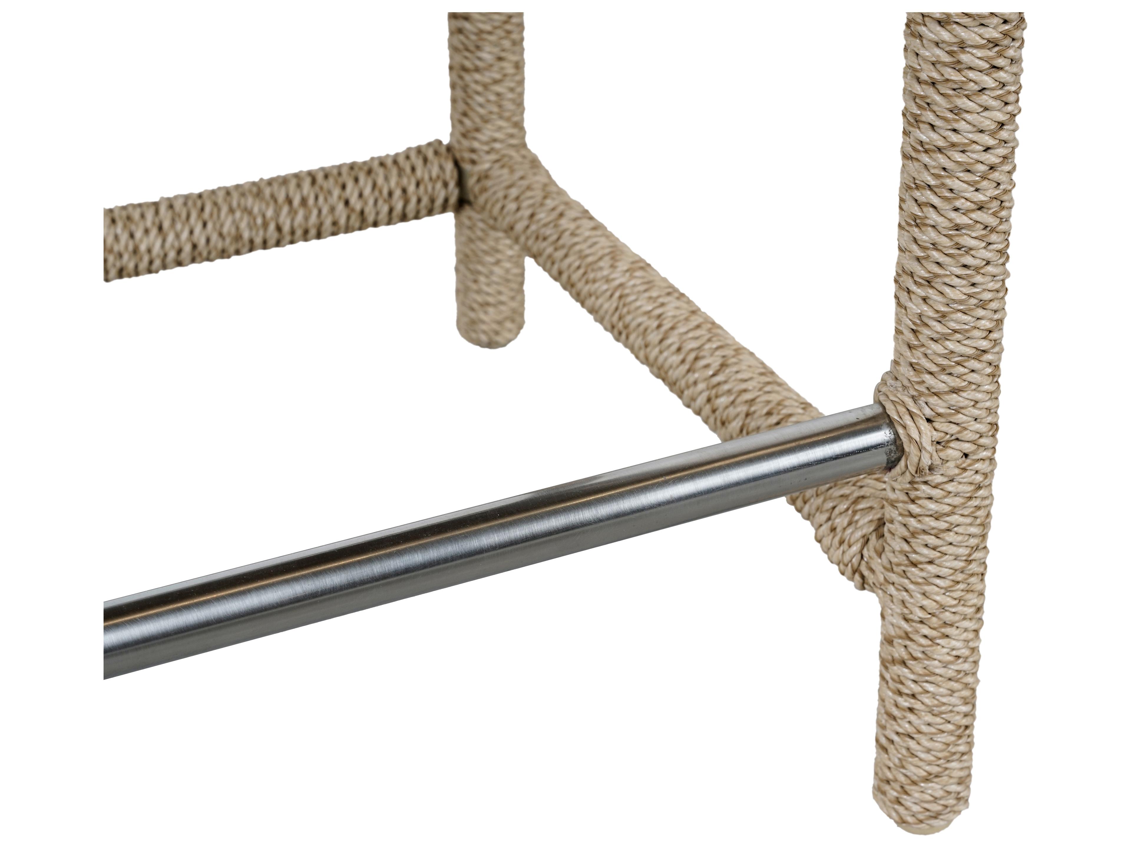 Classic Home Brisbane Natural Brown Bar Stool