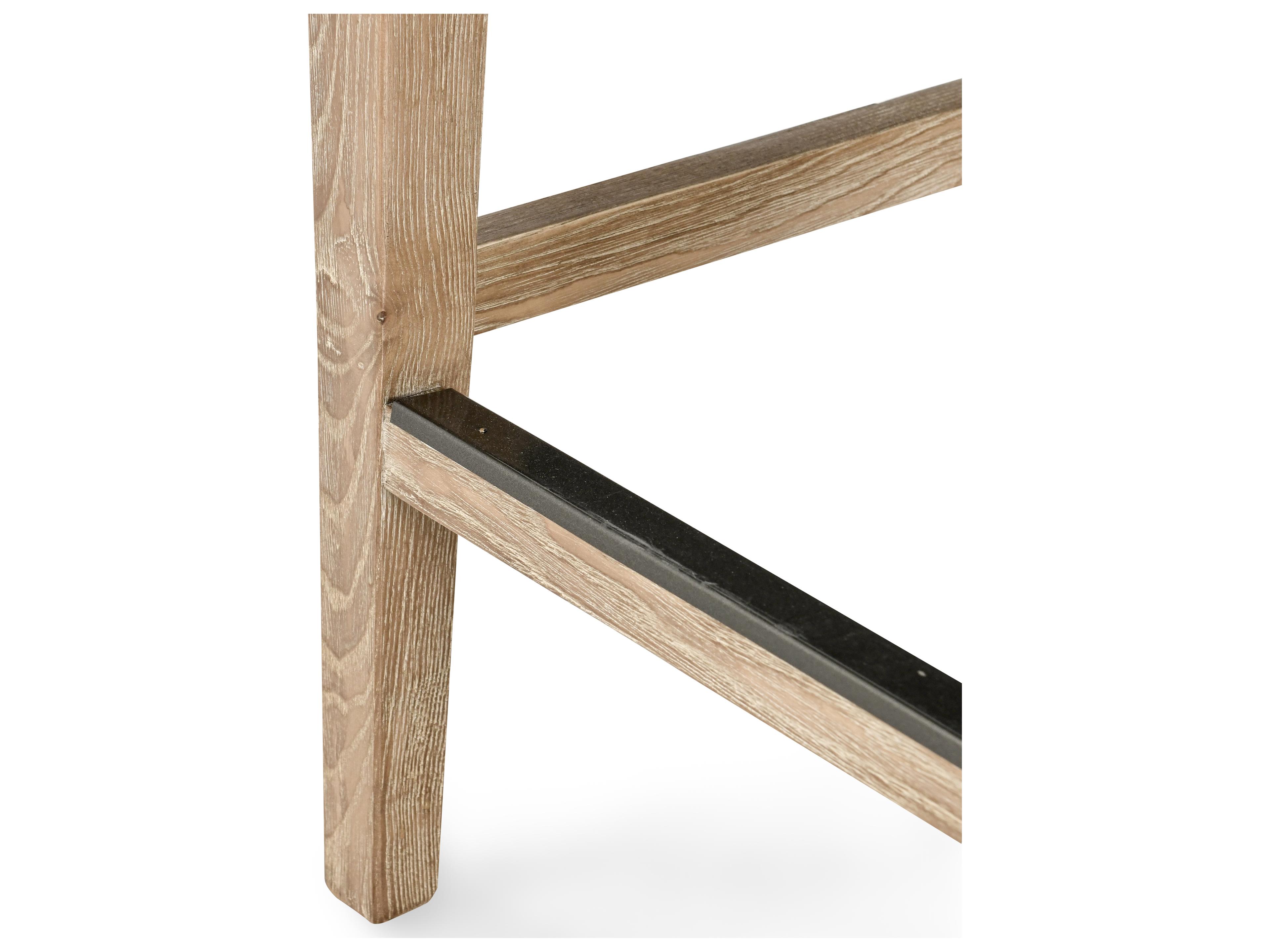 Classic Home Beck Sand Upholstered Rubberwood Counter Stool