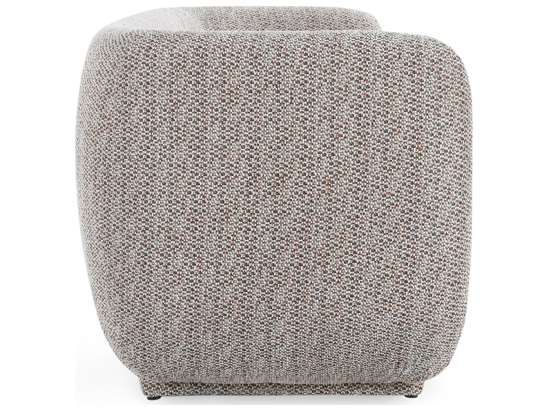 Classic Home Nico Brick Gray Upholstered Sofa