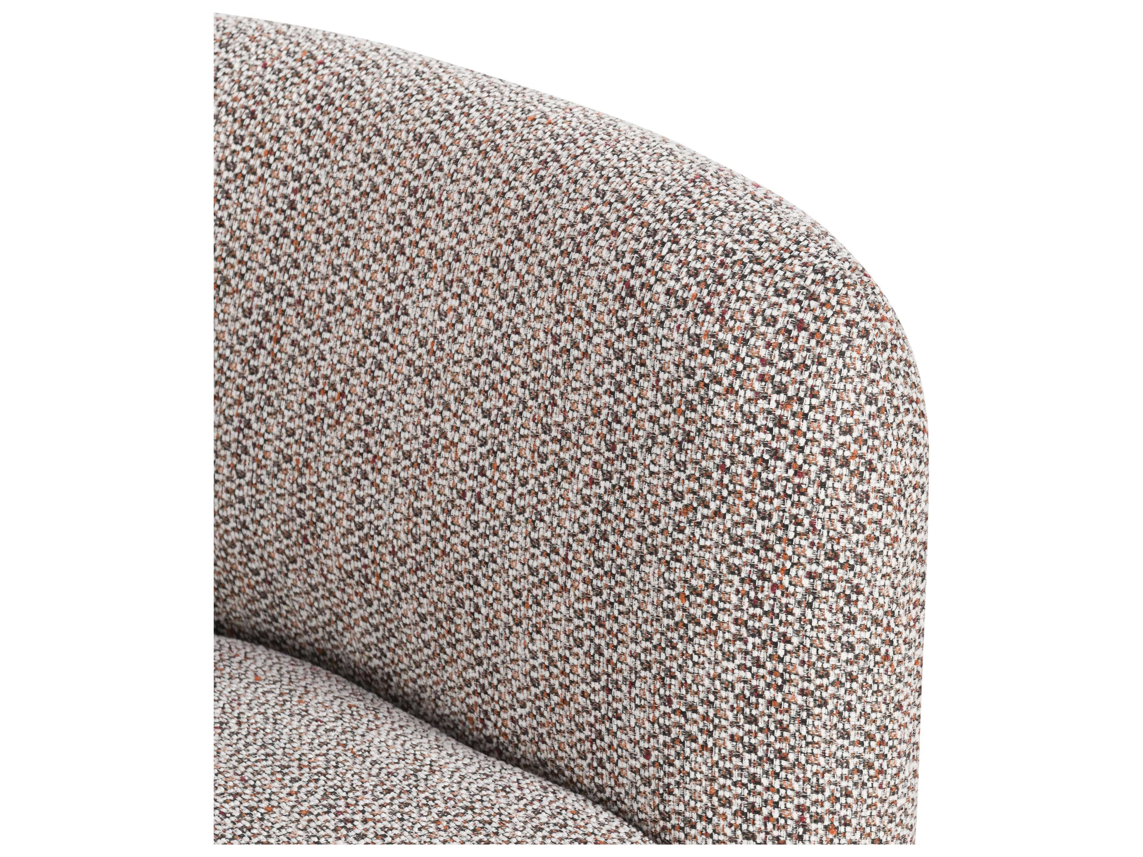 Classic Home Nico Brick Gray Upholstered Sofa