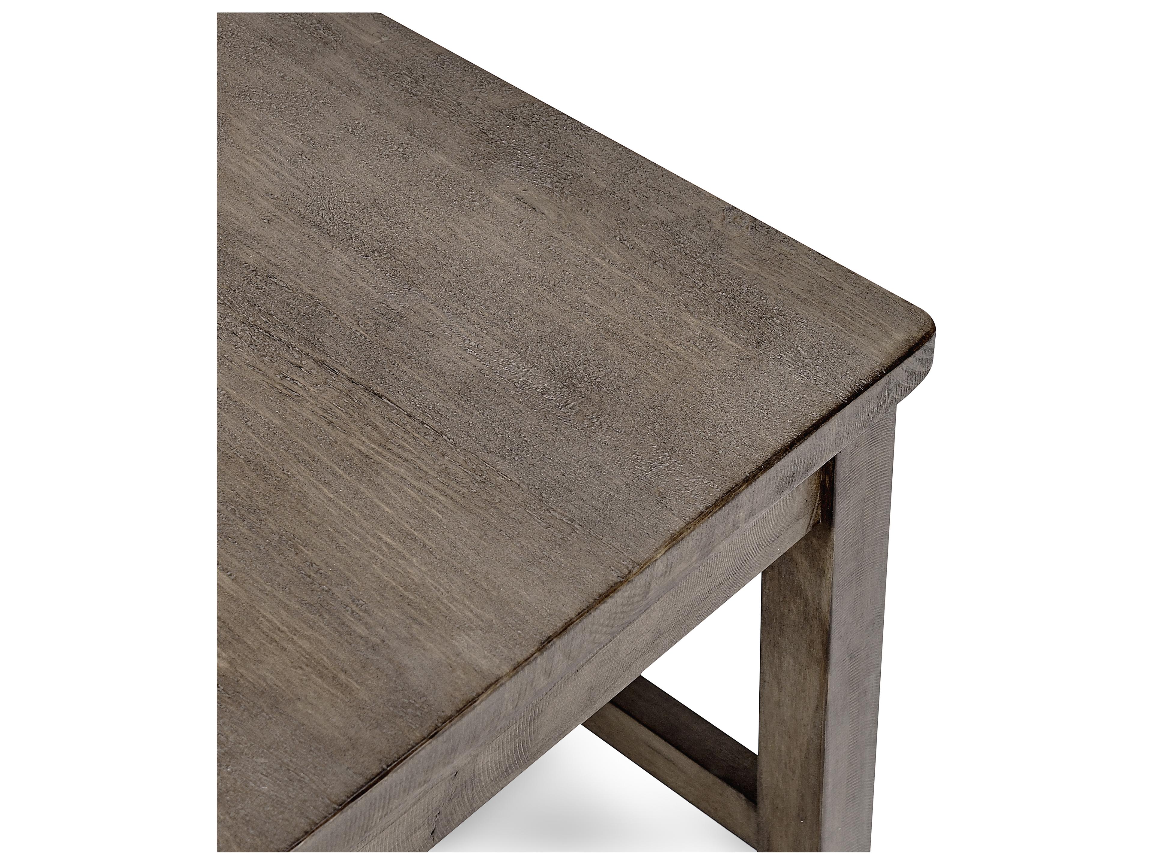 Classic Home Caleb Pine Wood Brown Armless Dining Chair Set of 2