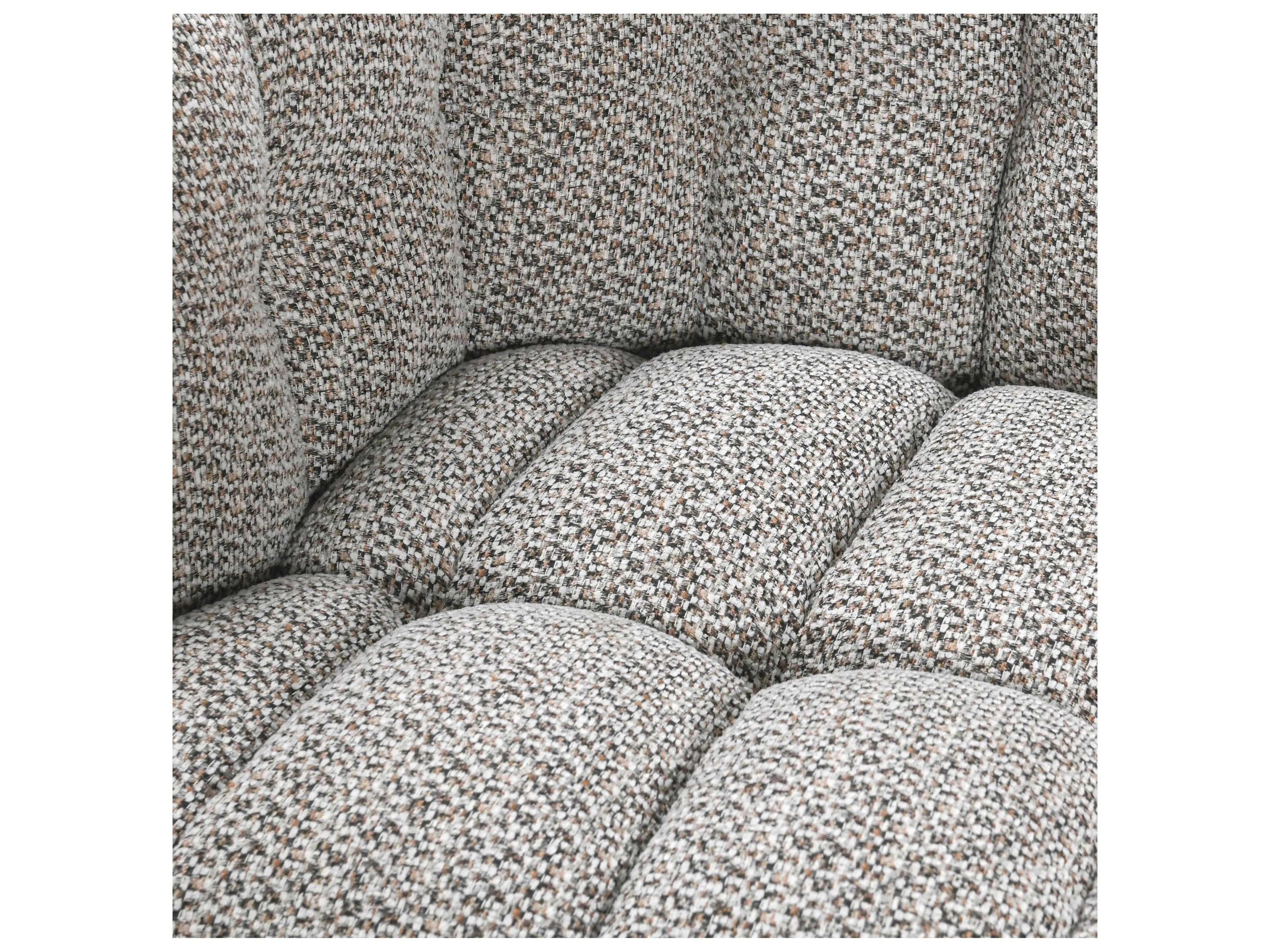 Classic Home Walter Swivel Gray Accent Chair