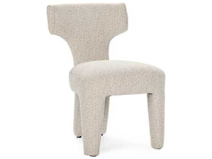 Classic Home Khai Beige Upholstered Armless Dining Chair