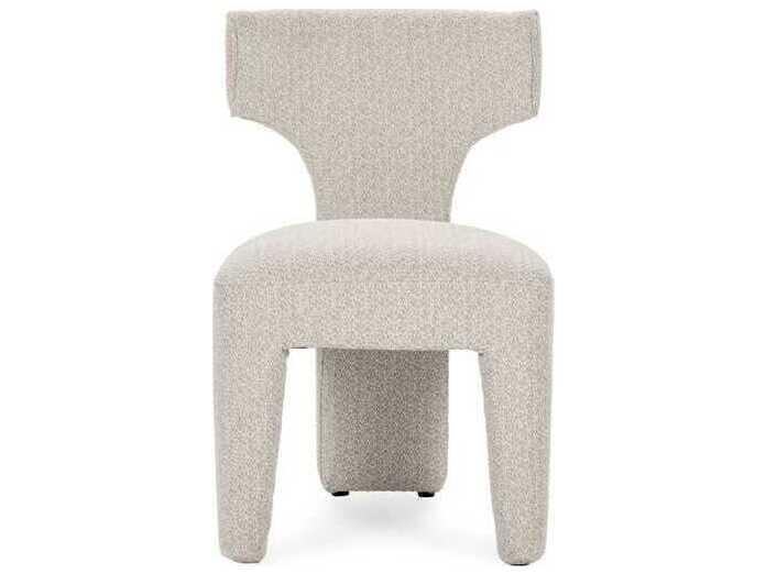 Classic Home Khai Beige Upholstered Armless Dining Chair