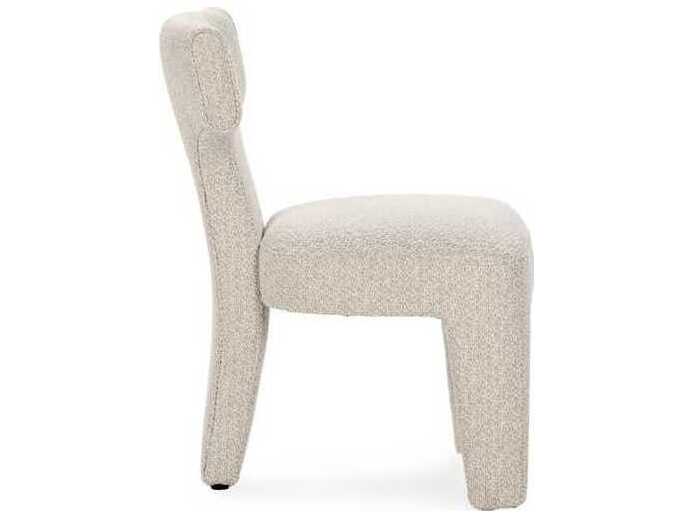 Classic Home Khai Beige Upholstered Armless Dining Chair