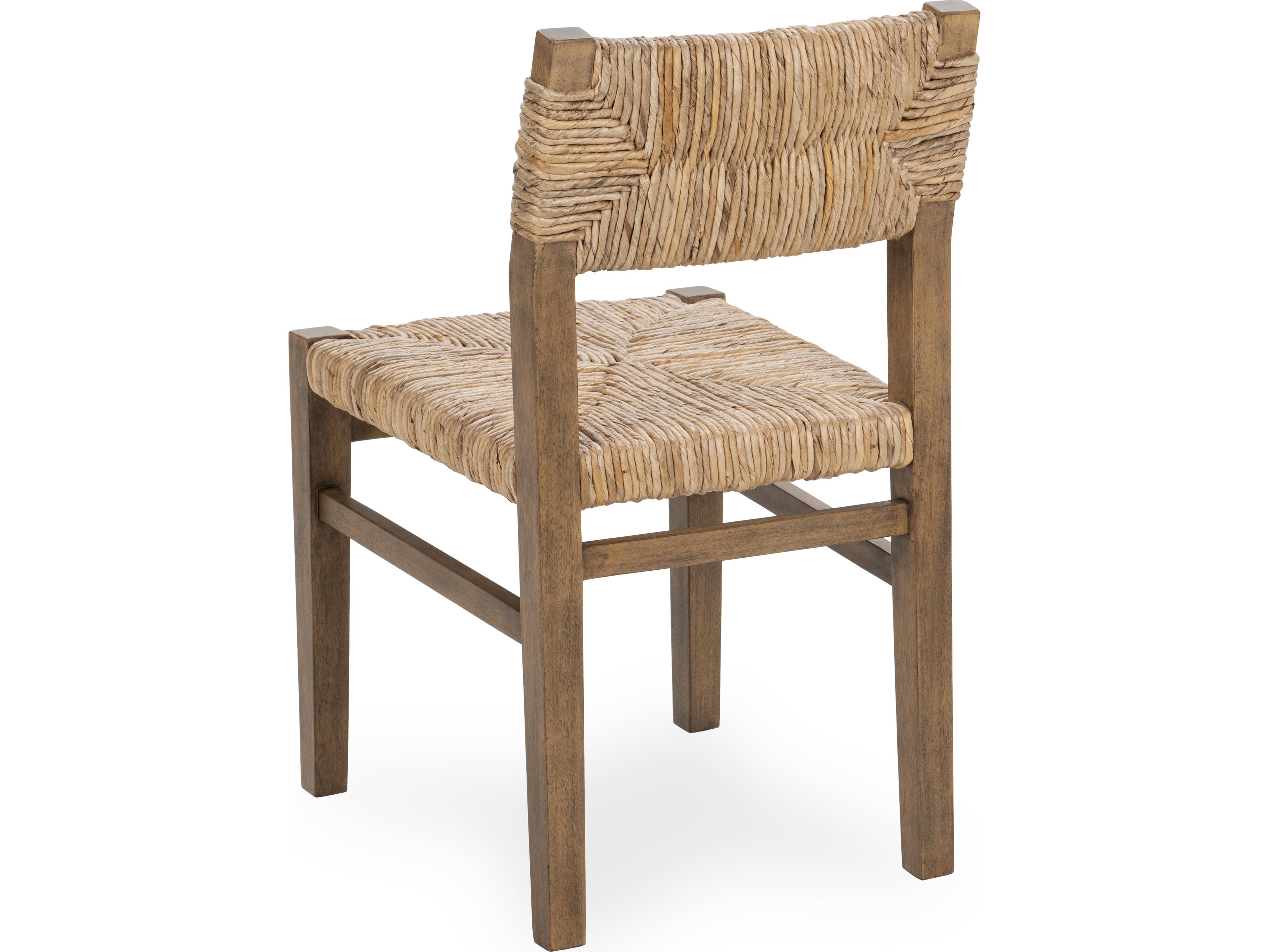 Classic Home Meryn Mahogany Wood Brown Armless Dining Chair