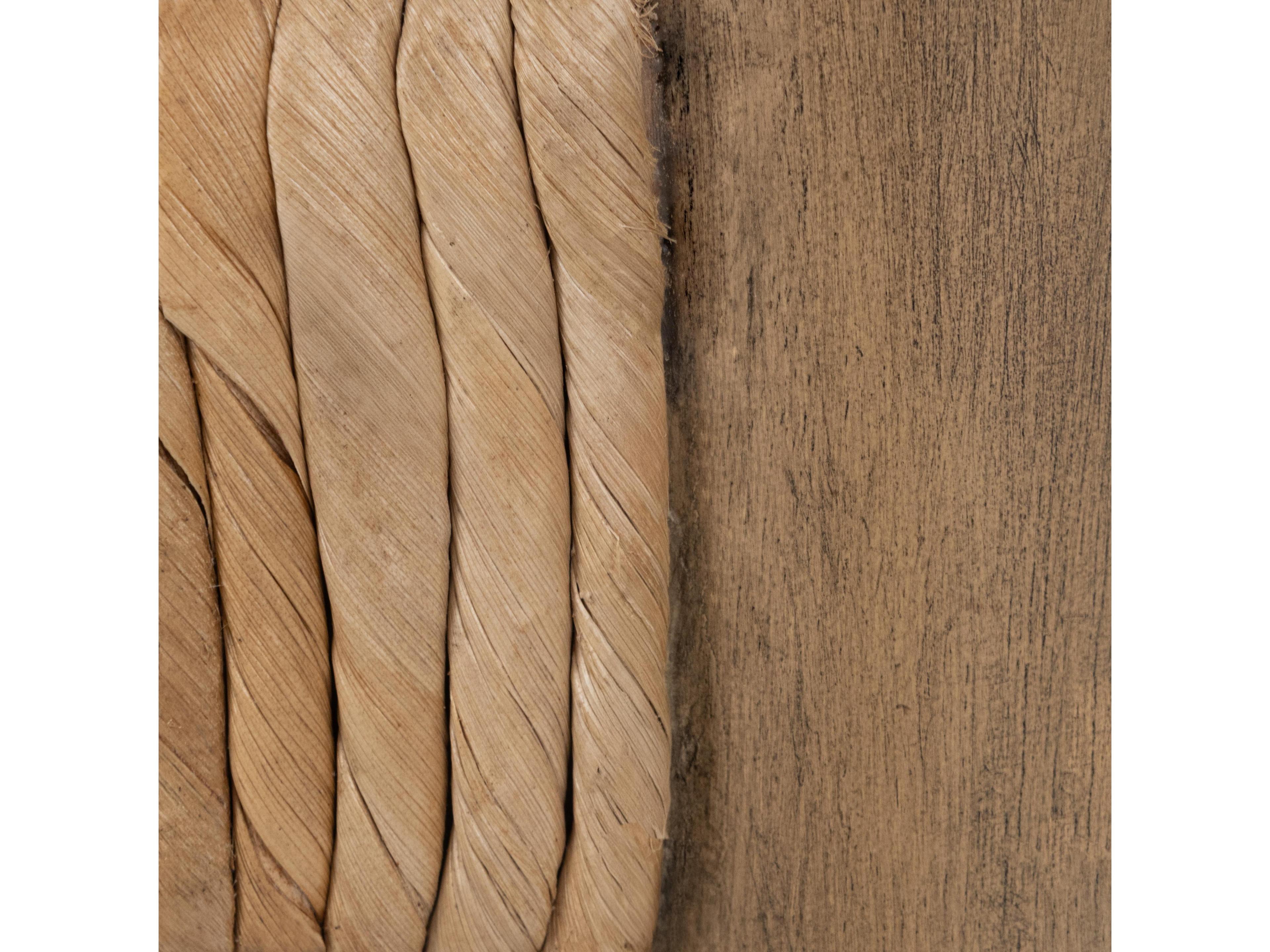 Classic Home Zaylen Brown Wash Accent Bench